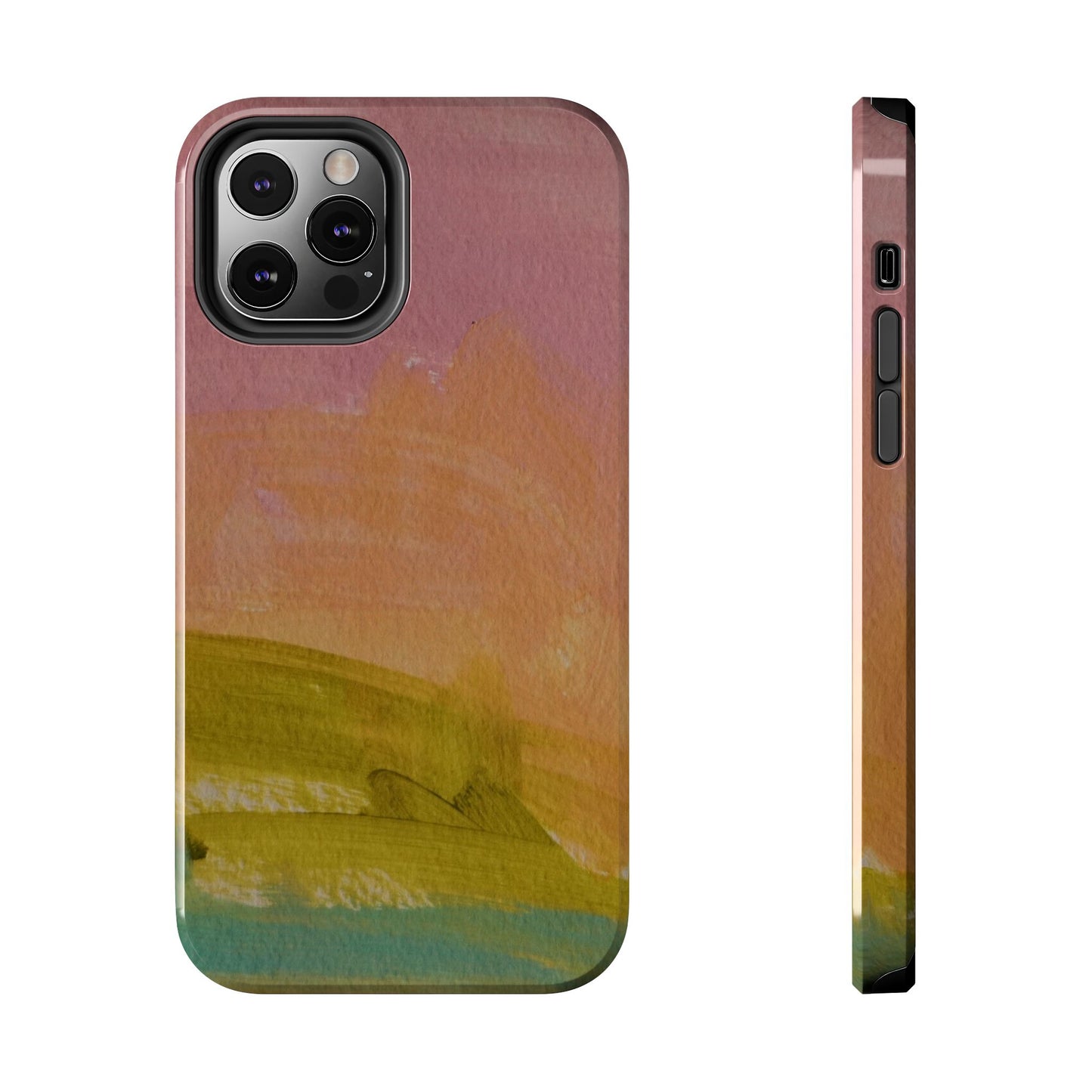 Abstract Soft Pastels Tough Phone Cases