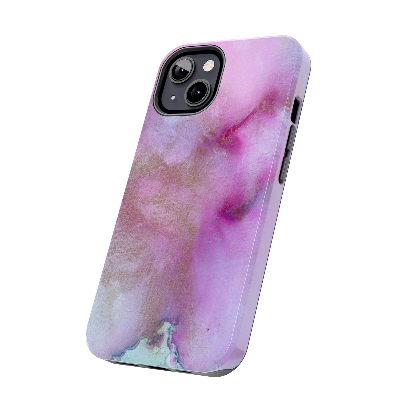 Abstract Soft Pinks Tough Phone Cases