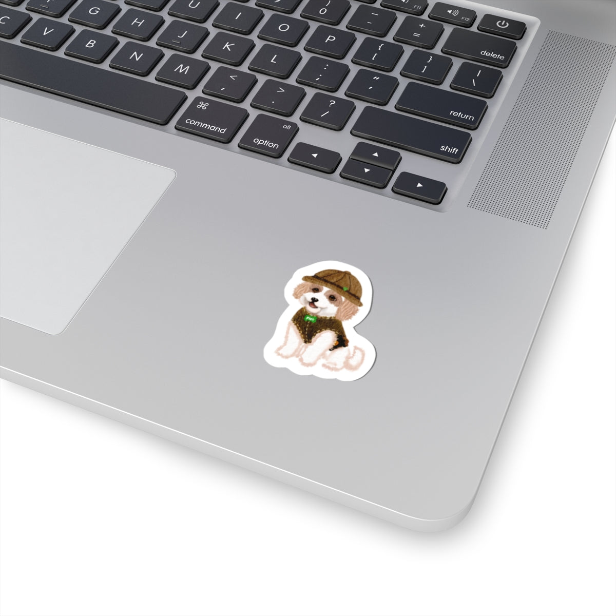 Cute Watercolor Pico Vinyl Decal for Laptops, Water Bottles & Journals