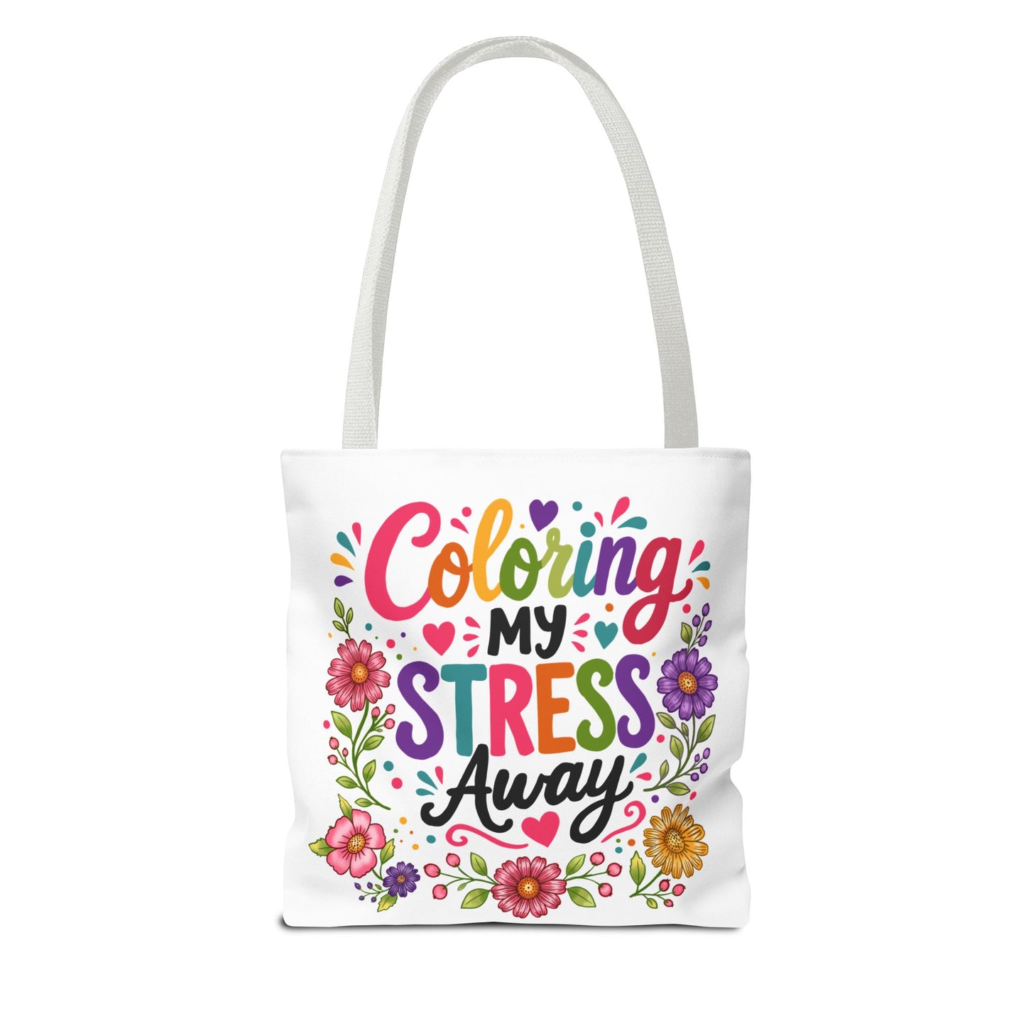 Coloring My Stress Away Tote Bag