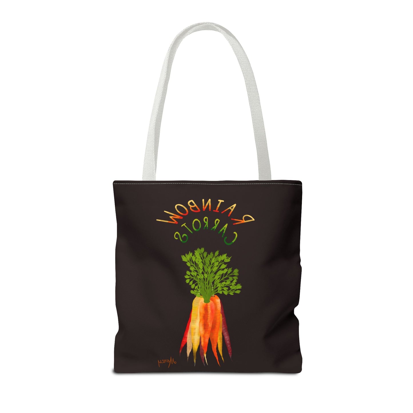 Rainbow Carrots Tote Bag