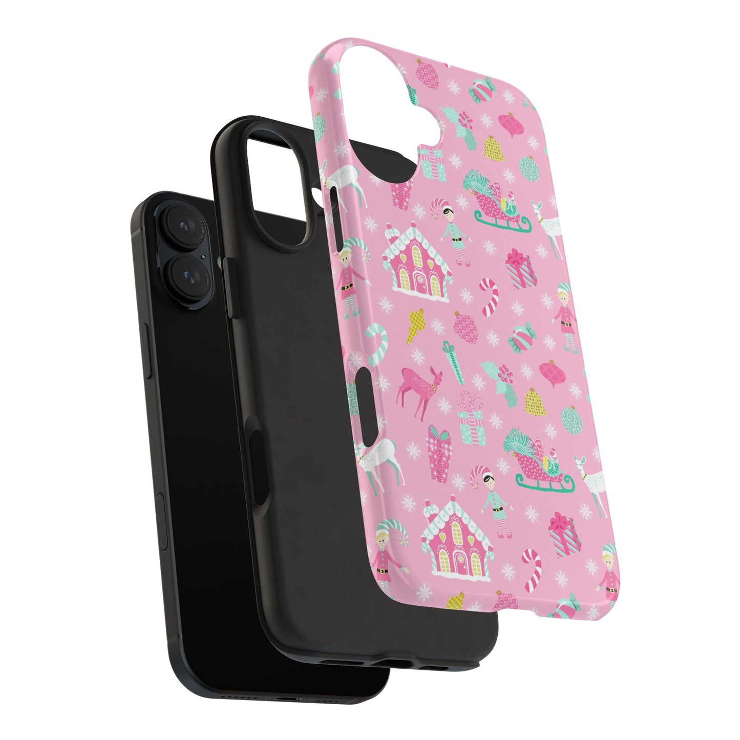 Pastel Christmas Tough Phone Cases