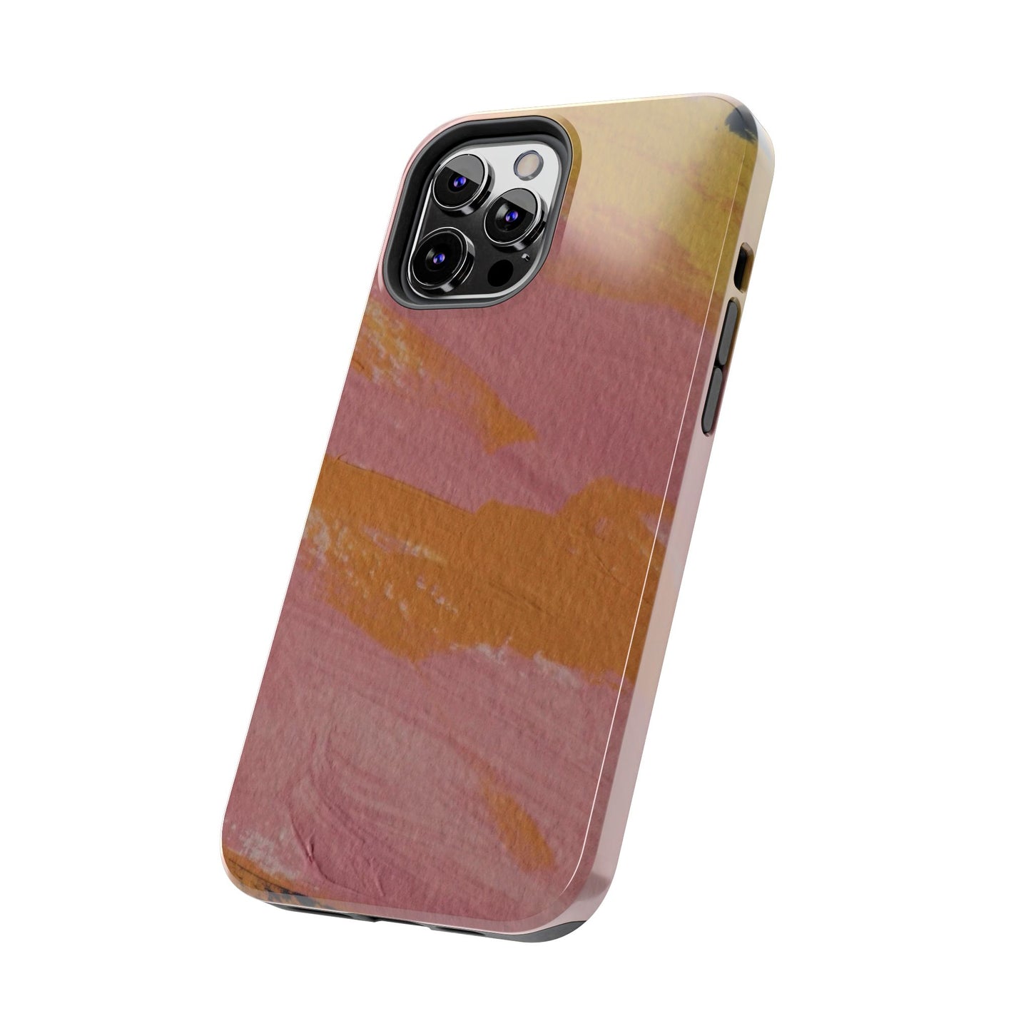 Abstract Pastel Pink Tough Phone Cases