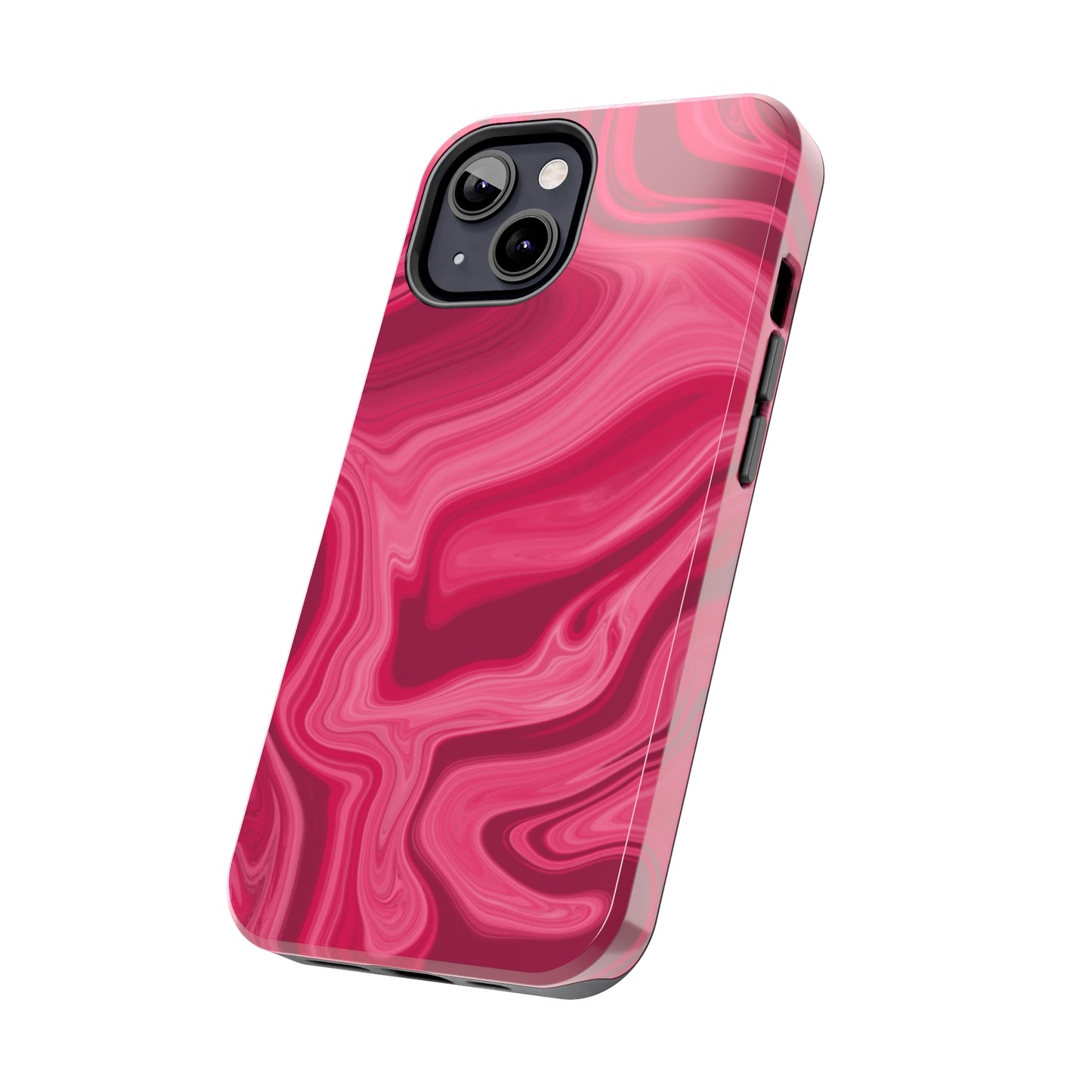 Rosy Swirls Tough Phone Cases