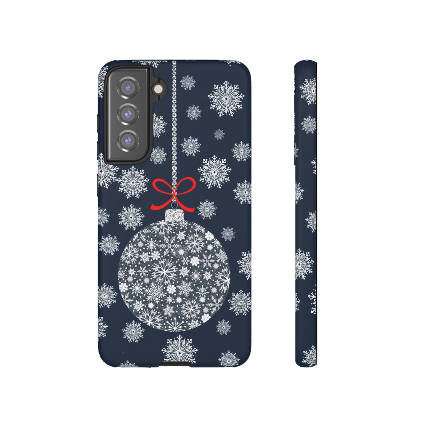 Sparkly Snowflake Bauble Tough Cases - Snowflake Bauble phone case