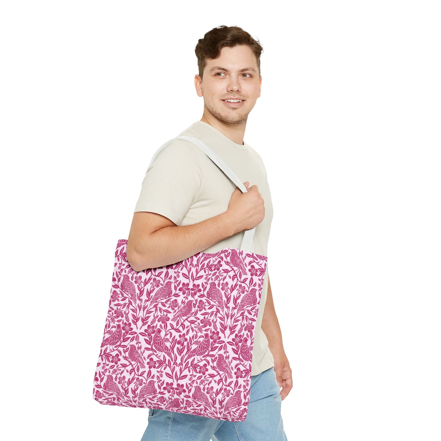 Bird Song & Blossoms Tote Bag