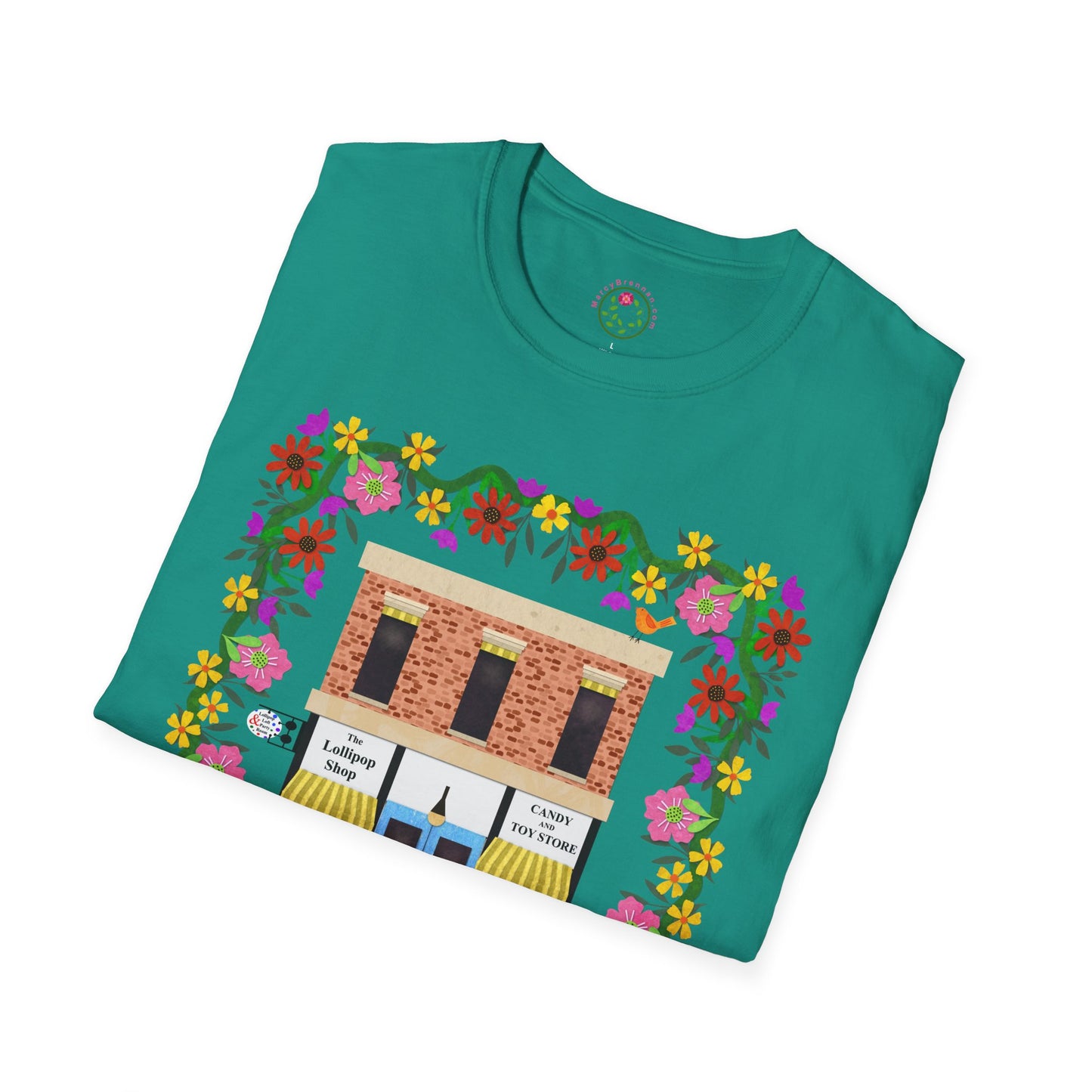 Lollipop Shop Collage Softstyle T-Shirt