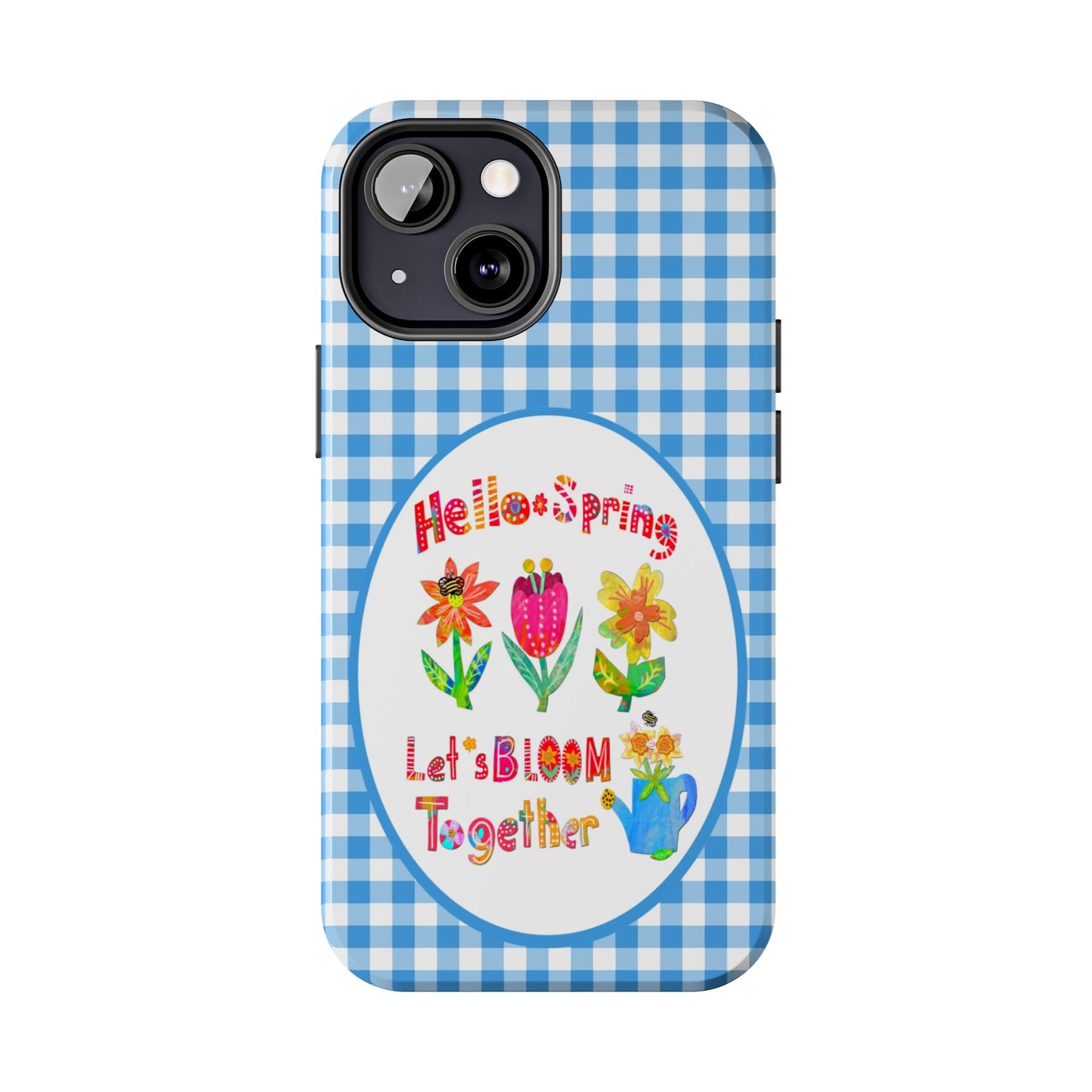 Hello Spring Collage Tough Phone Cases