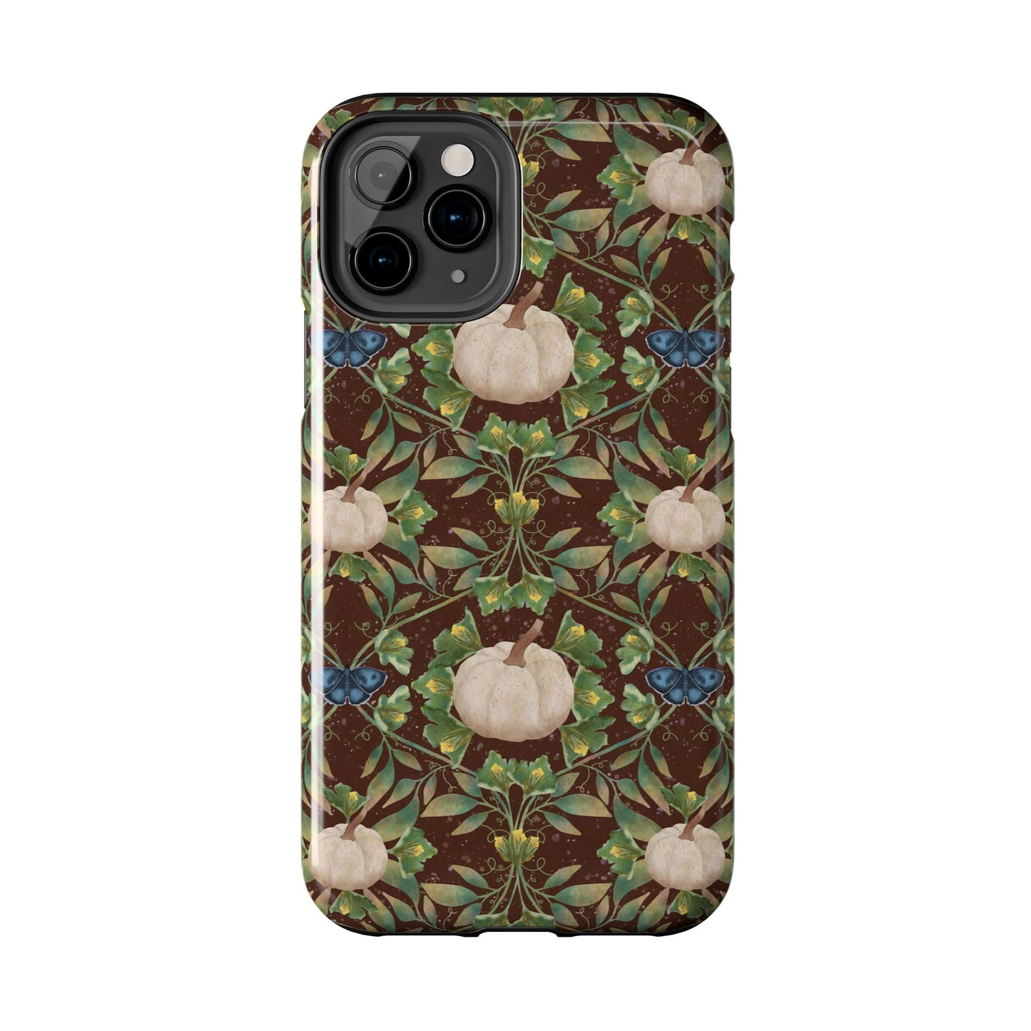 White Pumpkins Tough Phone Cases