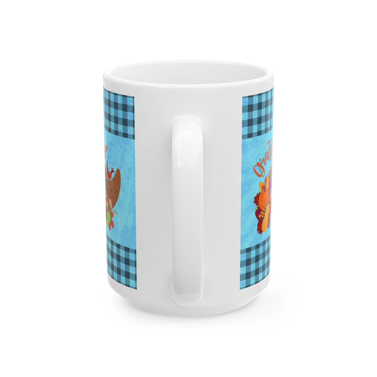 Cornucopia Collage Ceramic Mug 11oz & 15oz