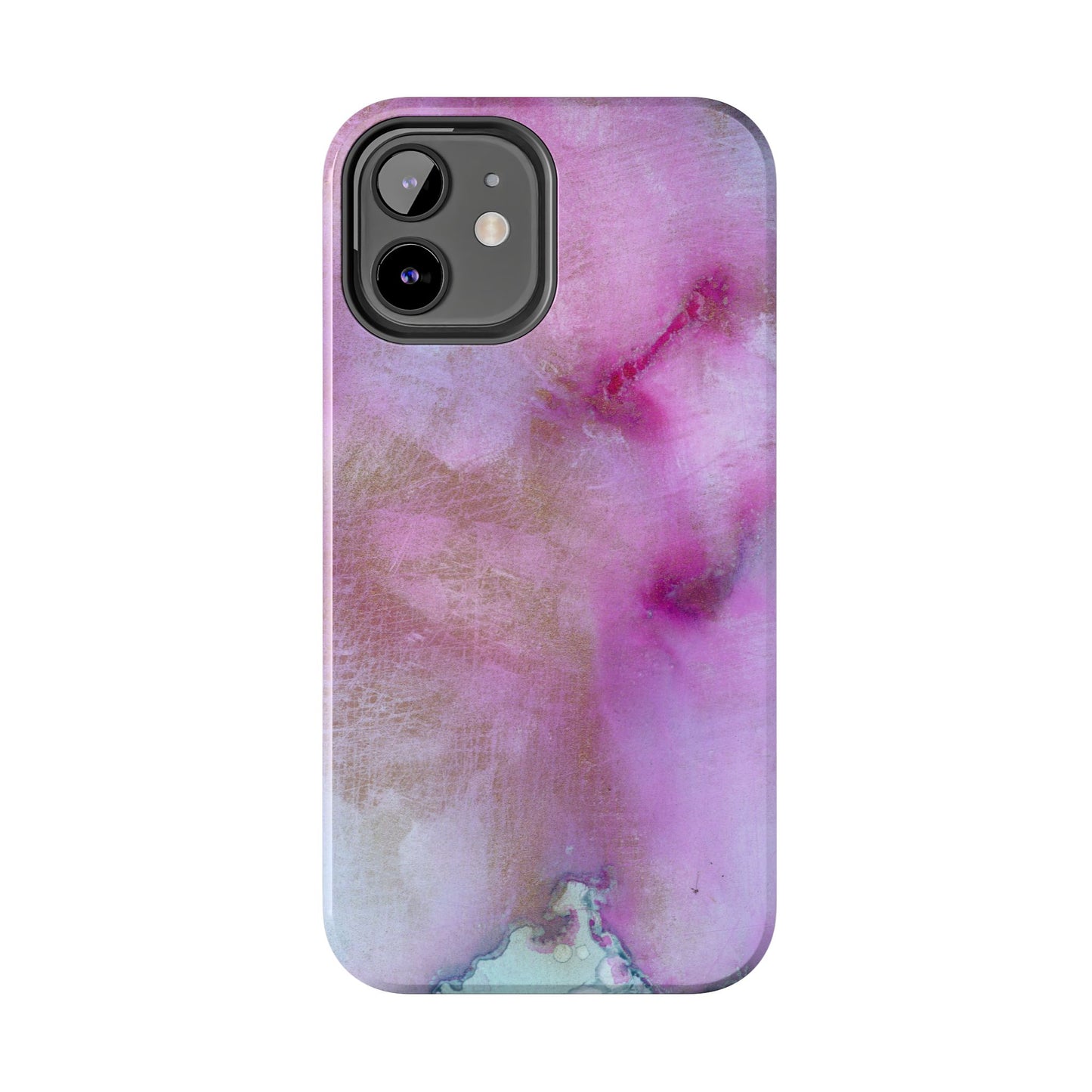 Abstract Soft Pinks Tough Phone Cases