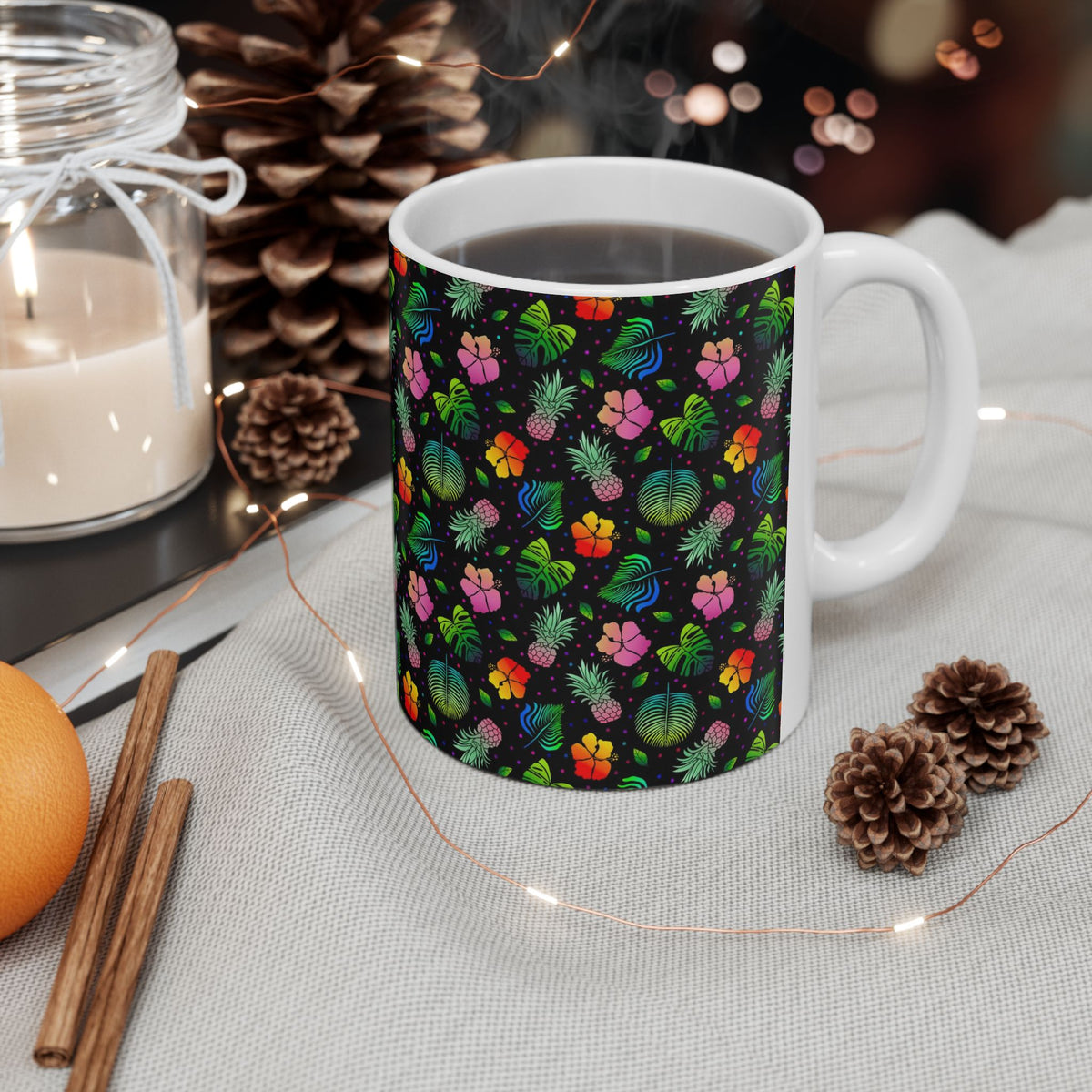 Pineapple Perfection Ceramic Mug 11oz