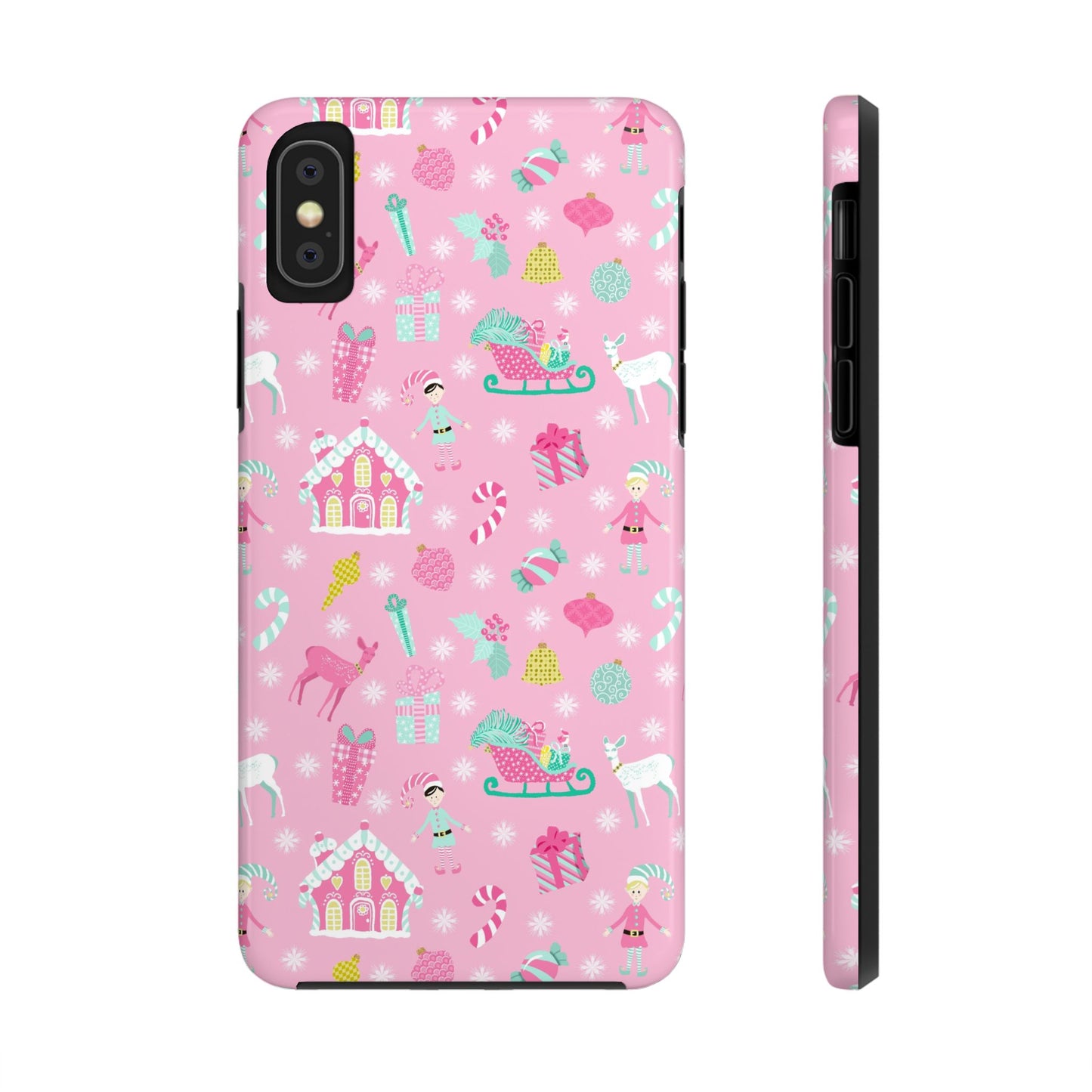 Pastel Christmas Tough Phone Cases