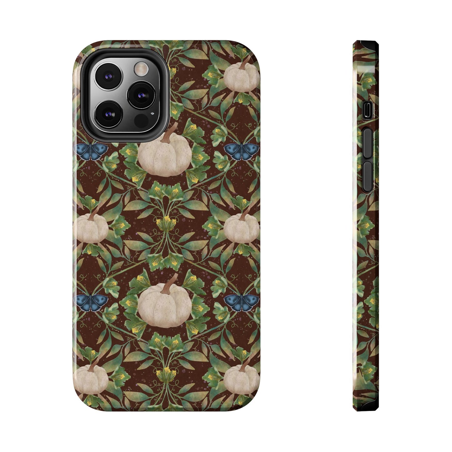 White Pumpkins Tough Phone Cases