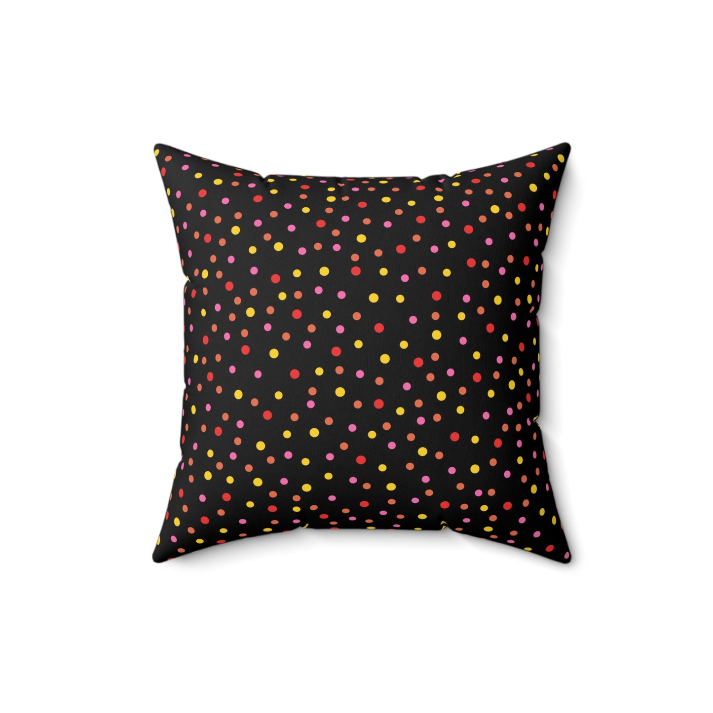 Frida Polka Dots Spun Polyester Square Pillow