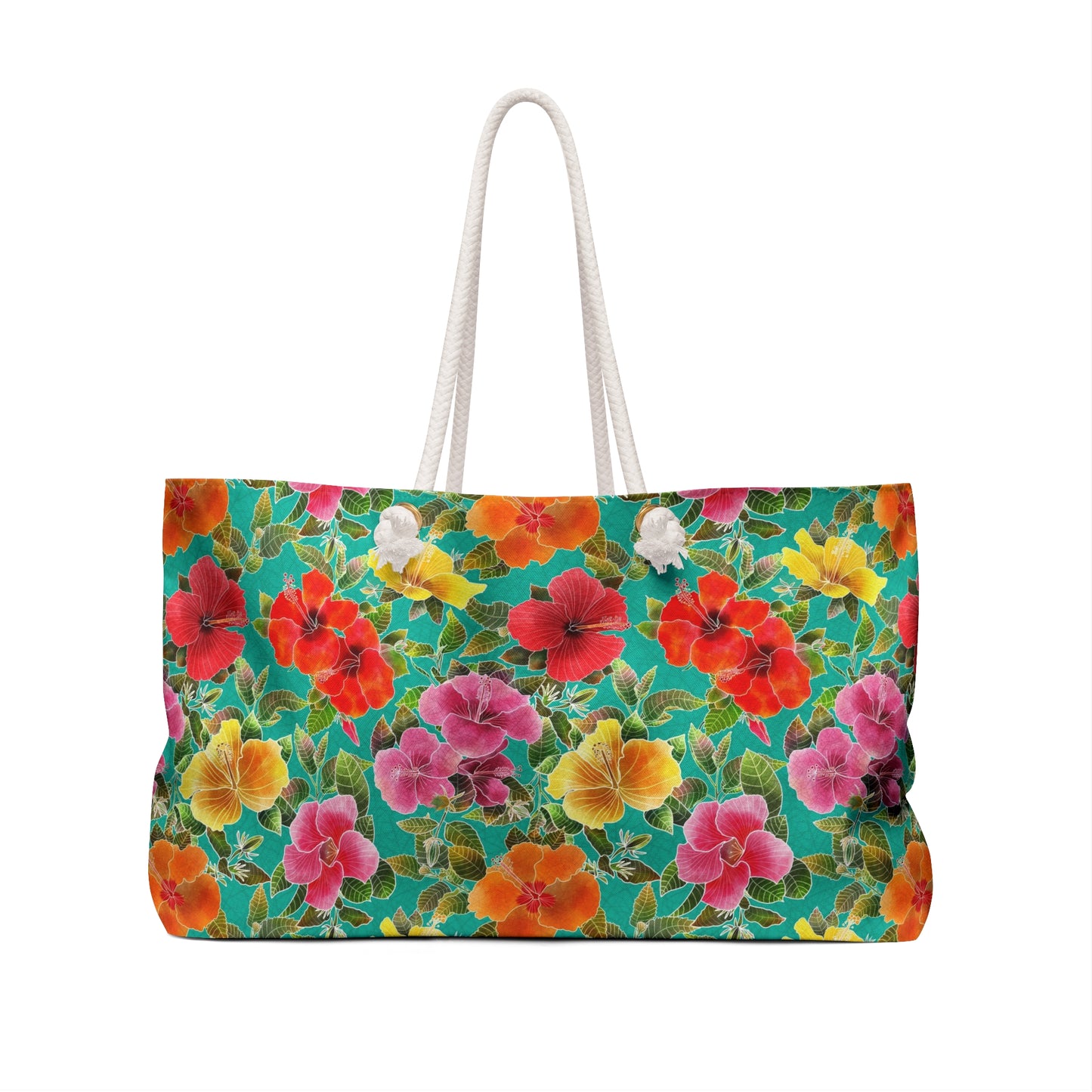 Hibiscus Garden Weekender Bag