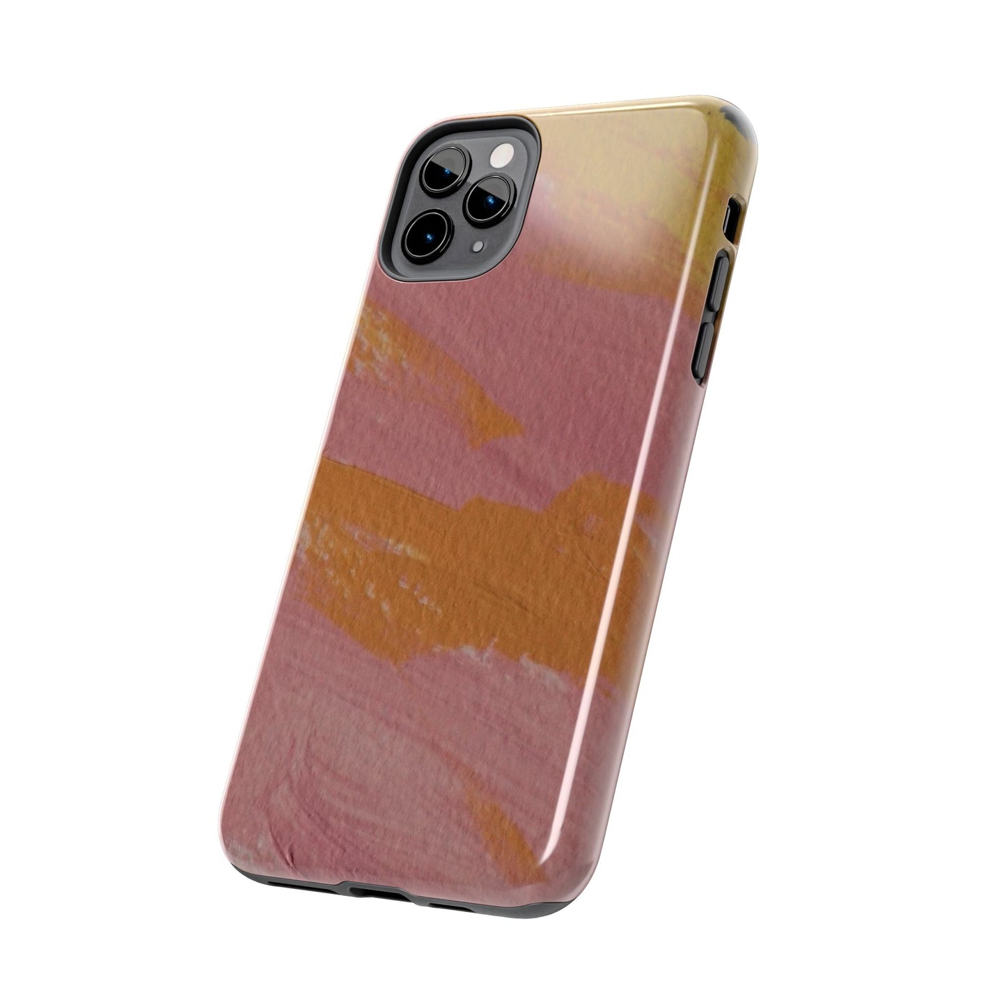 Abstract Pastel Pink Tough Phone Cases