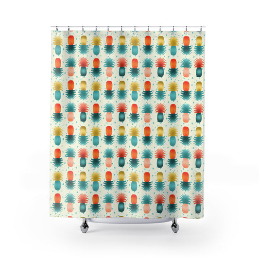 Pineapples Shower Curtains