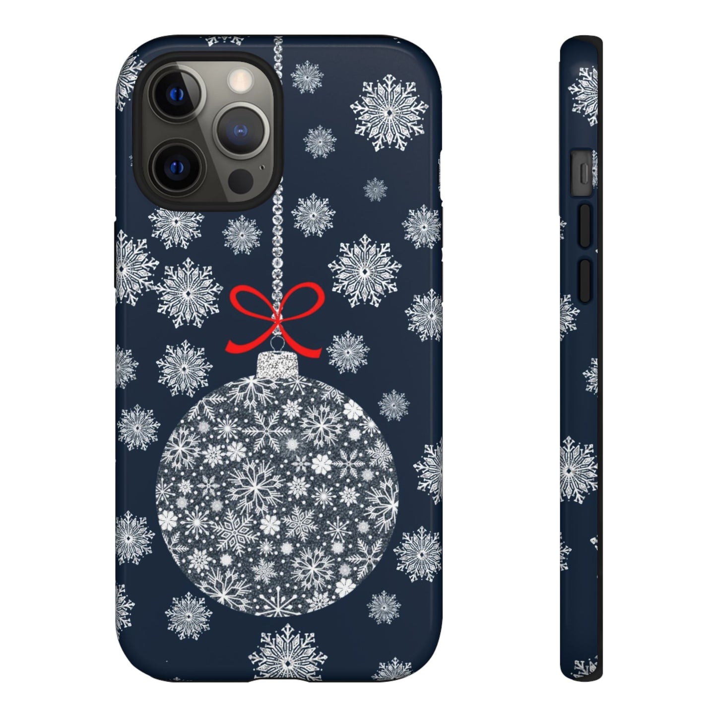 Sparkly Snowflake Bauble Tough Cases - Snowflake Bauble phone case