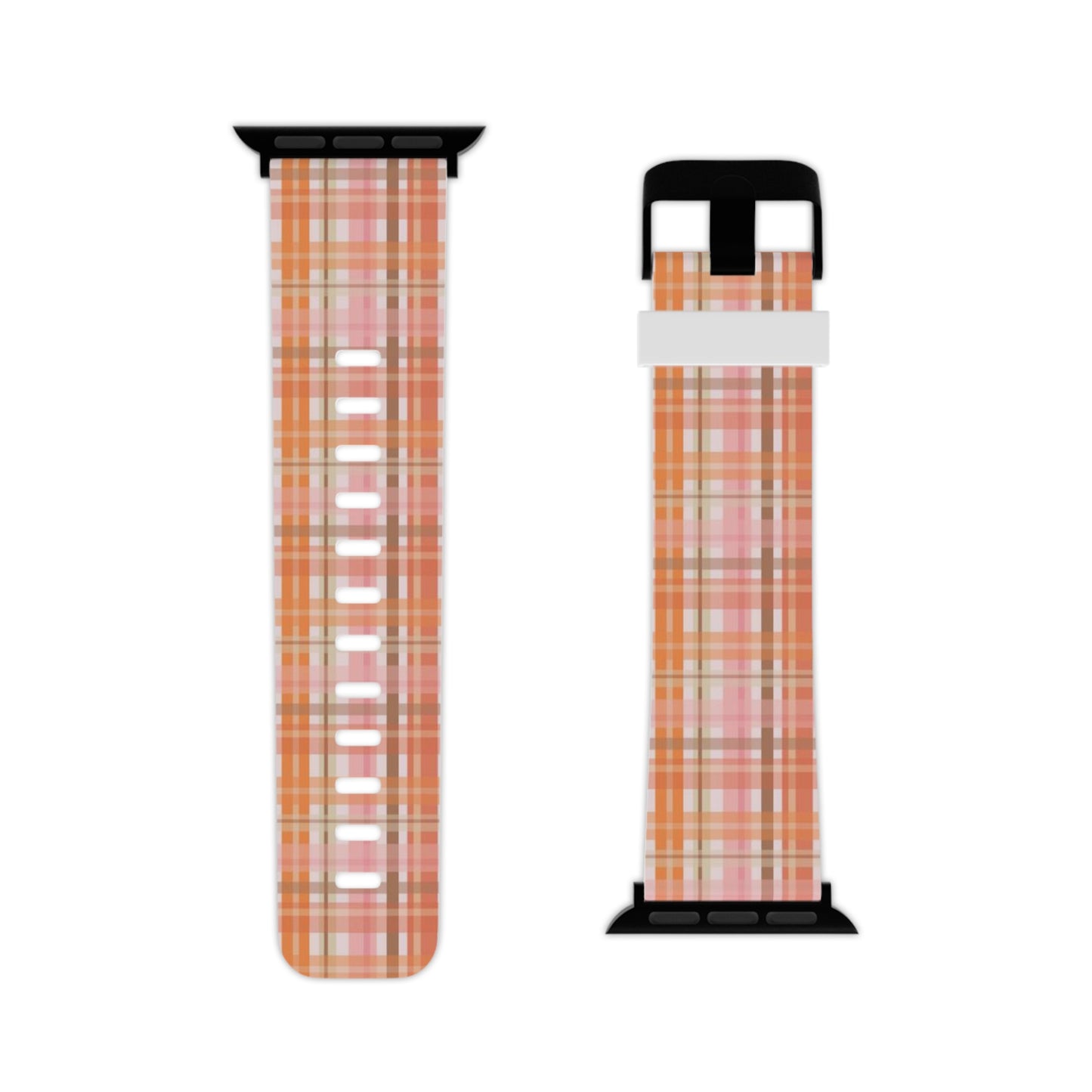 Soft Autumn Plaid Watch Band for Apple Watch