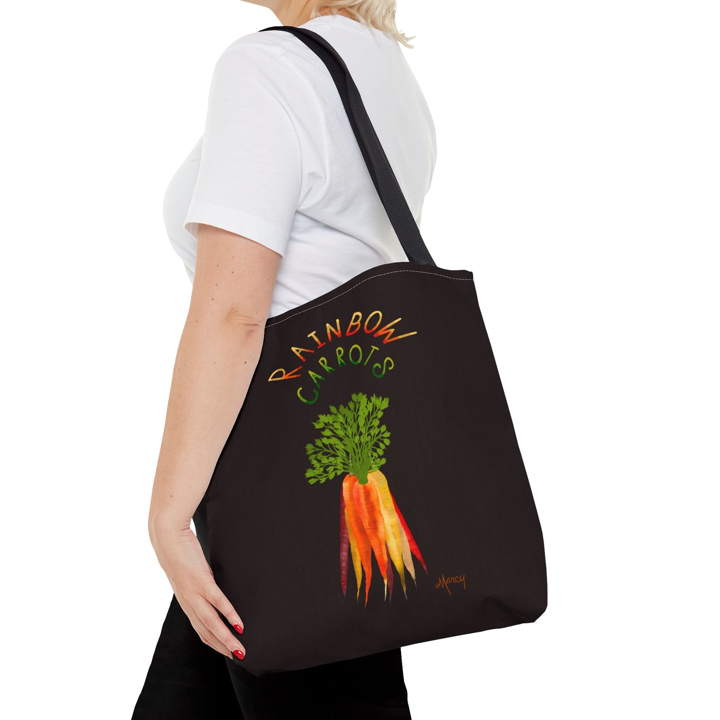 Rainbow Carrots Tote Bag