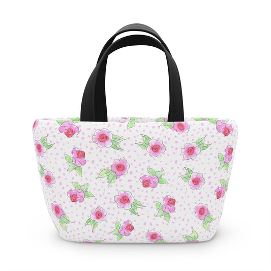 Maria’s Pink Roses Lunch Bag