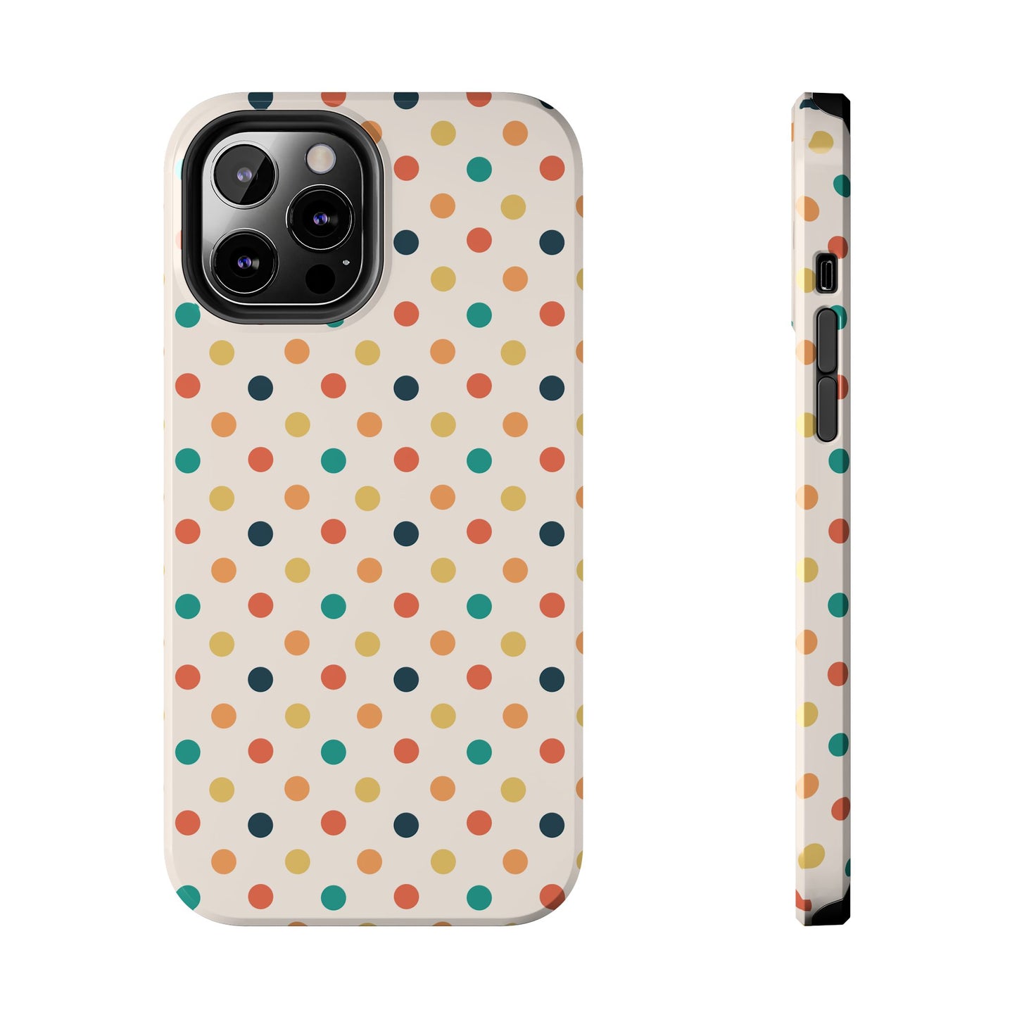 Sunbaked Polka Dots Tough Phone Cases, Case-Mate