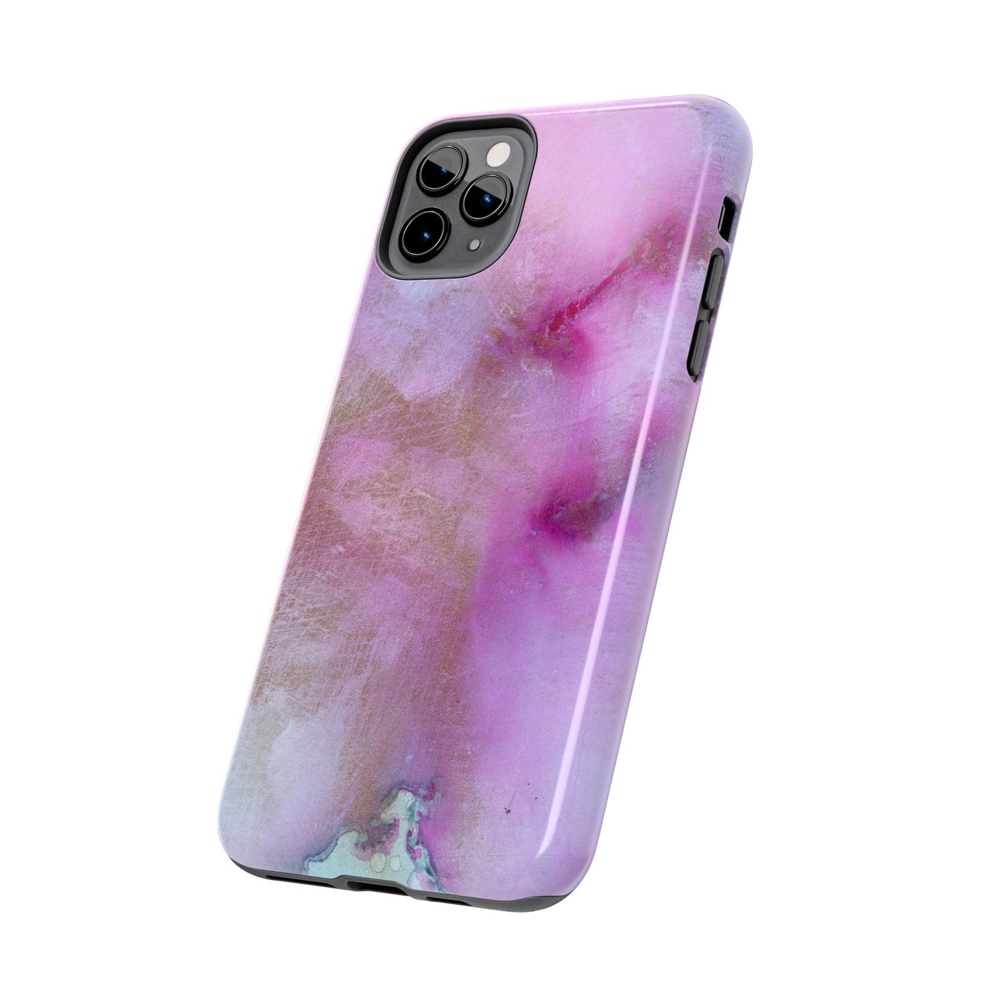 Abstract Soft Pinks Tough Phone Cases