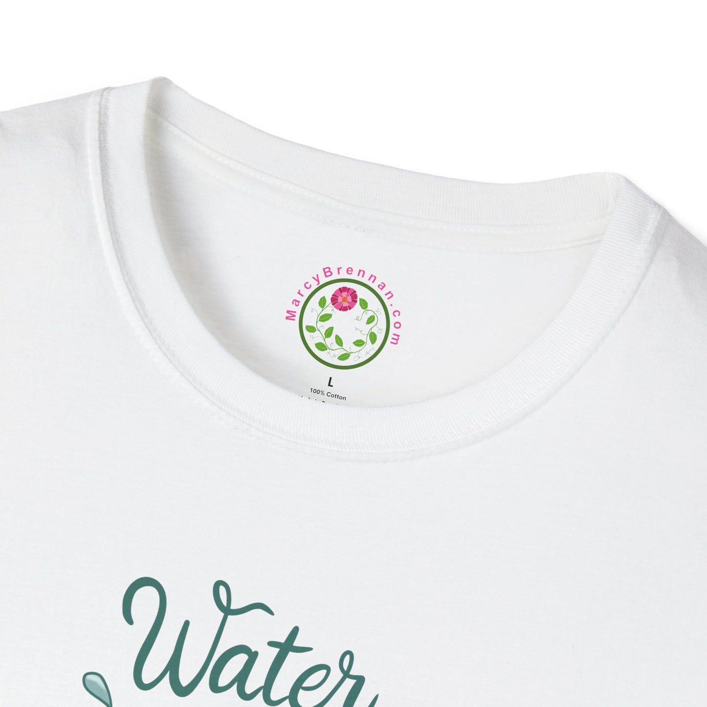 Plant Mom T-Shirt — "Water Me" Houseplant Graphic Tee