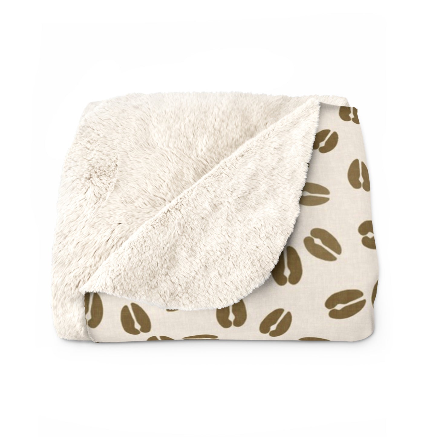 Deer Tracks Sherpa Fleece Blanket
