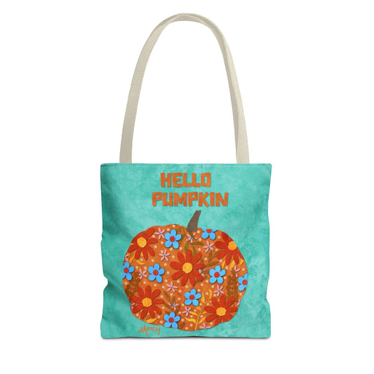 Hello Pumpkin Collage Tote Bag