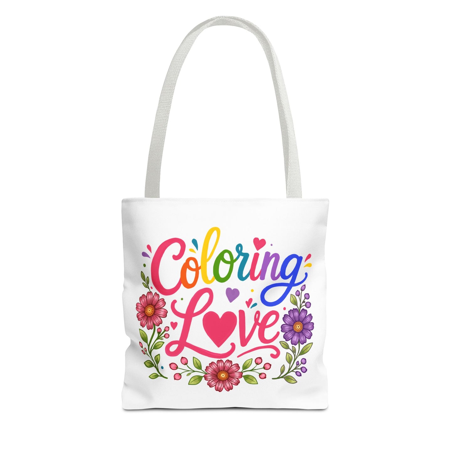Coloring Love Tote Bag