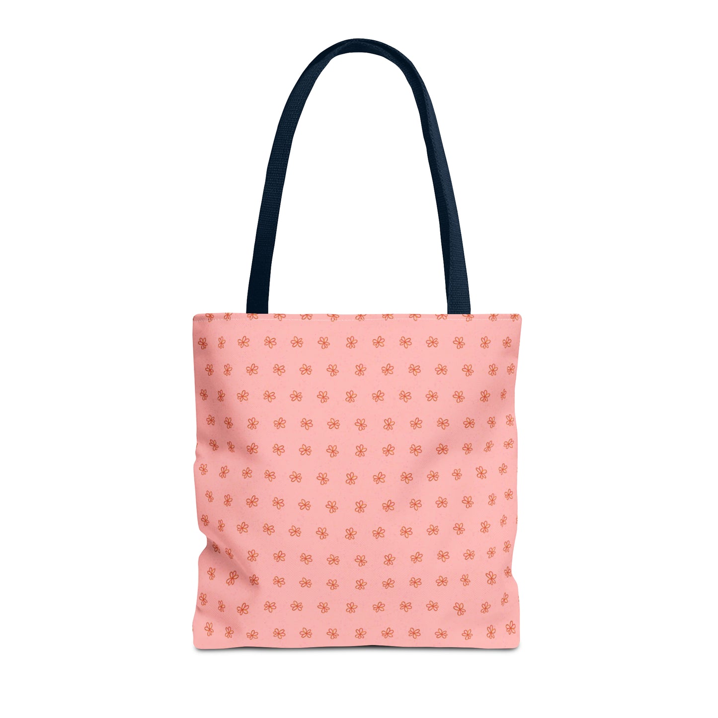 Pink Meadow Flowers Tote Bag