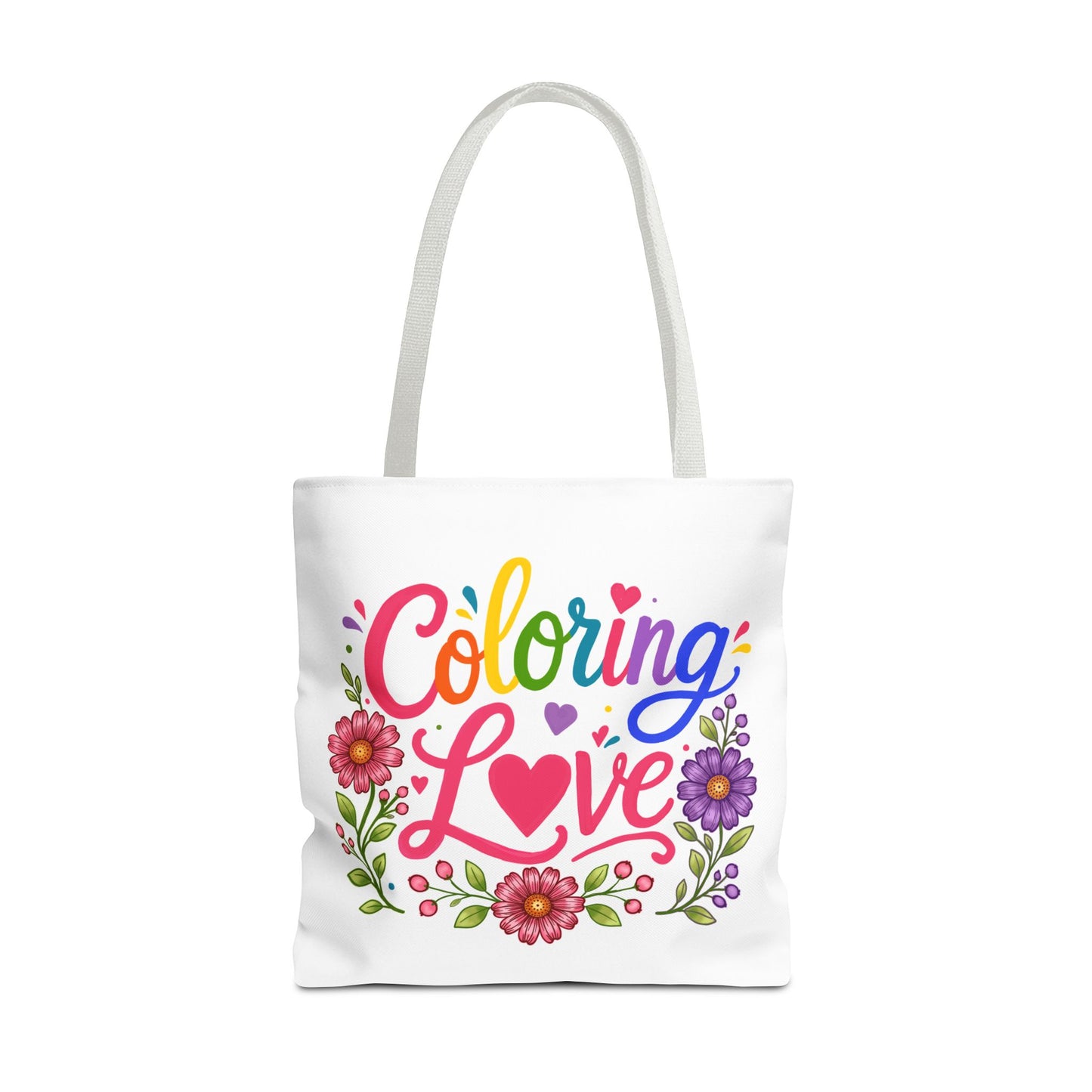 Coloring Love Tote Bag