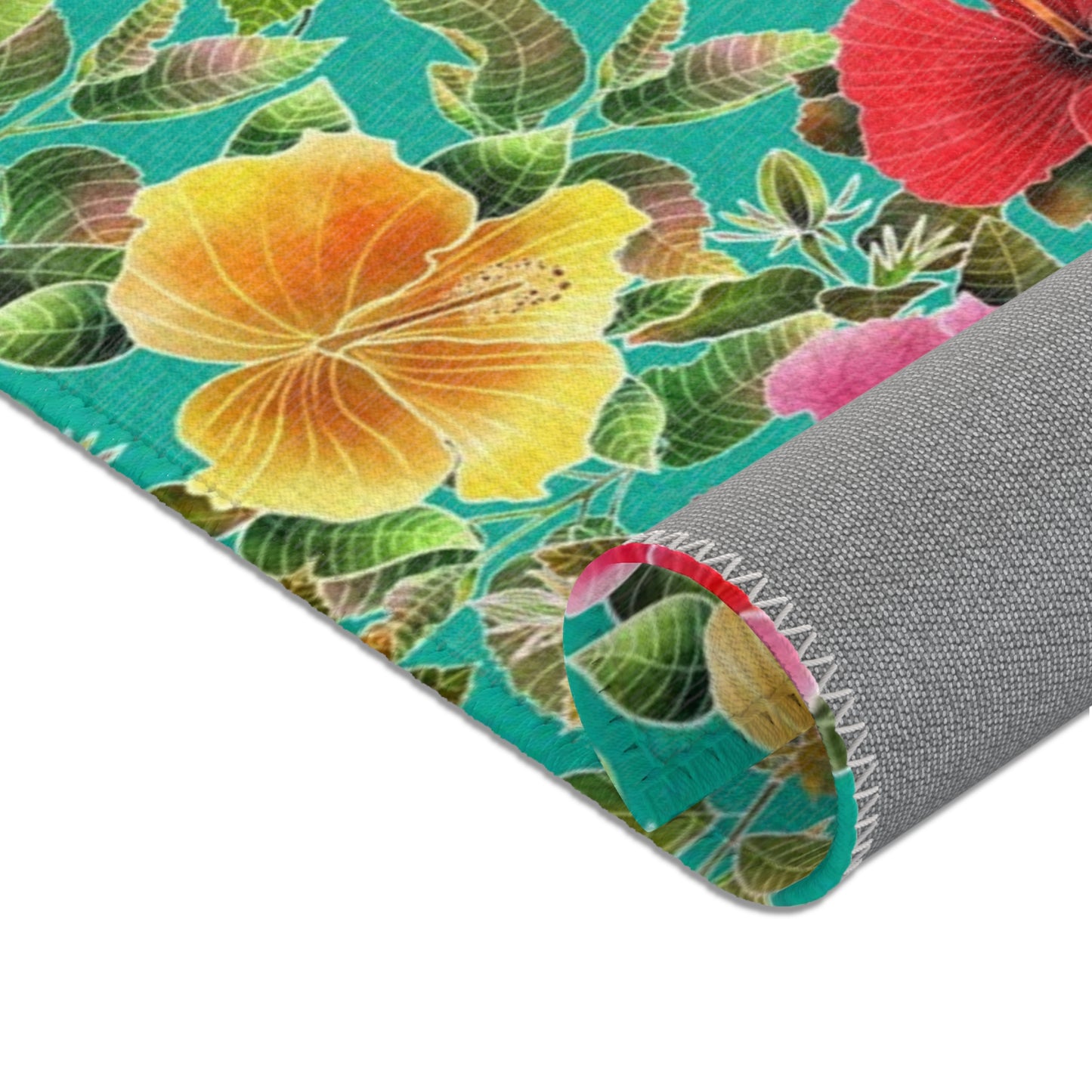 Hibiscus Garden Area Rugs