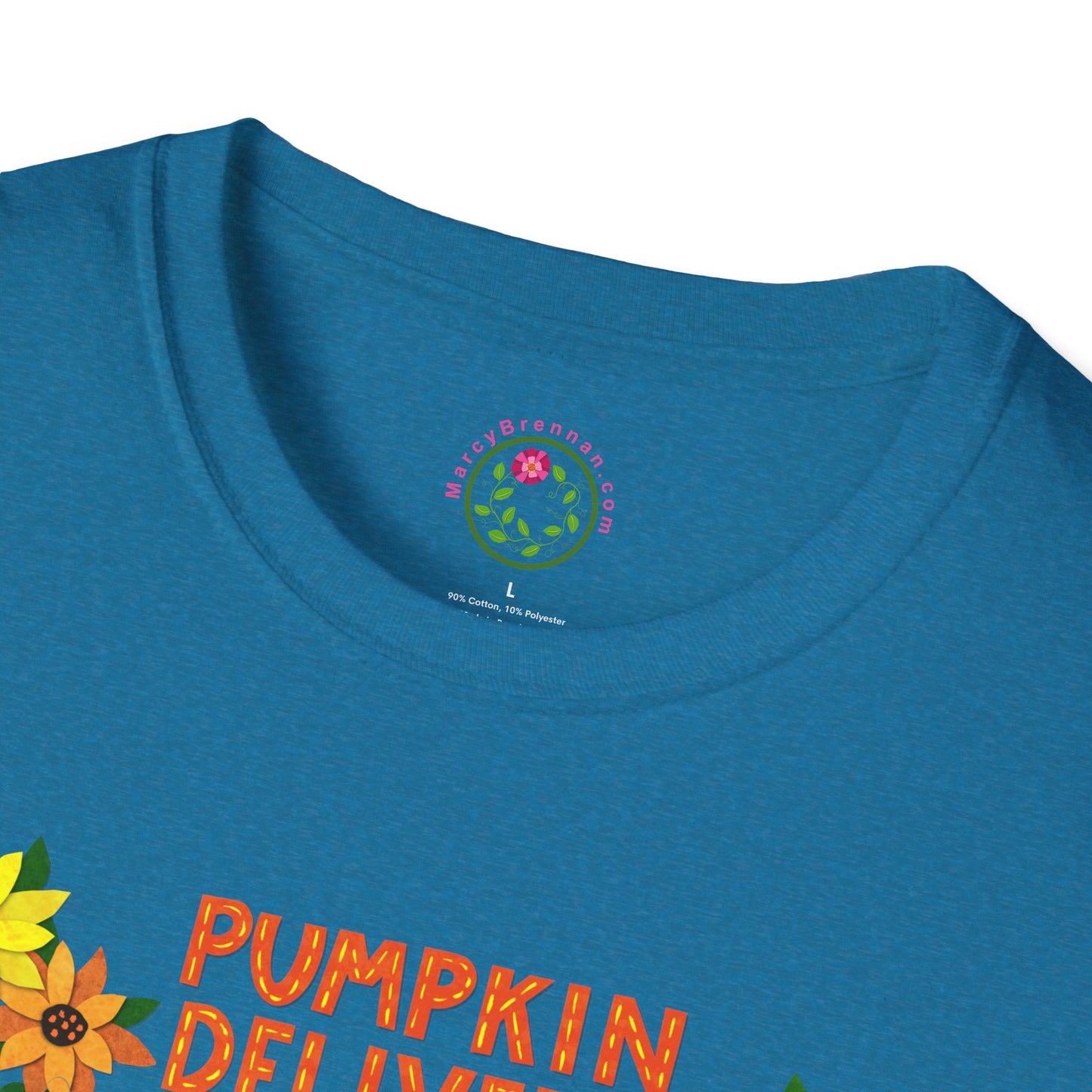 Pumpkin Delivery Collage Collage Softstyle T-Shirt