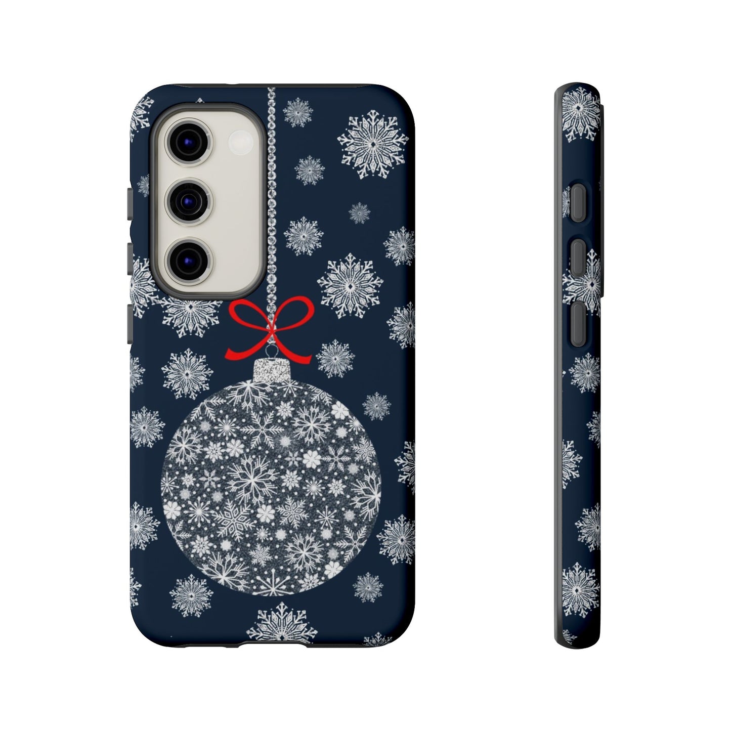 Sparkly Snowflake Bauble Tough Cases - Snowflake Bauble phone case