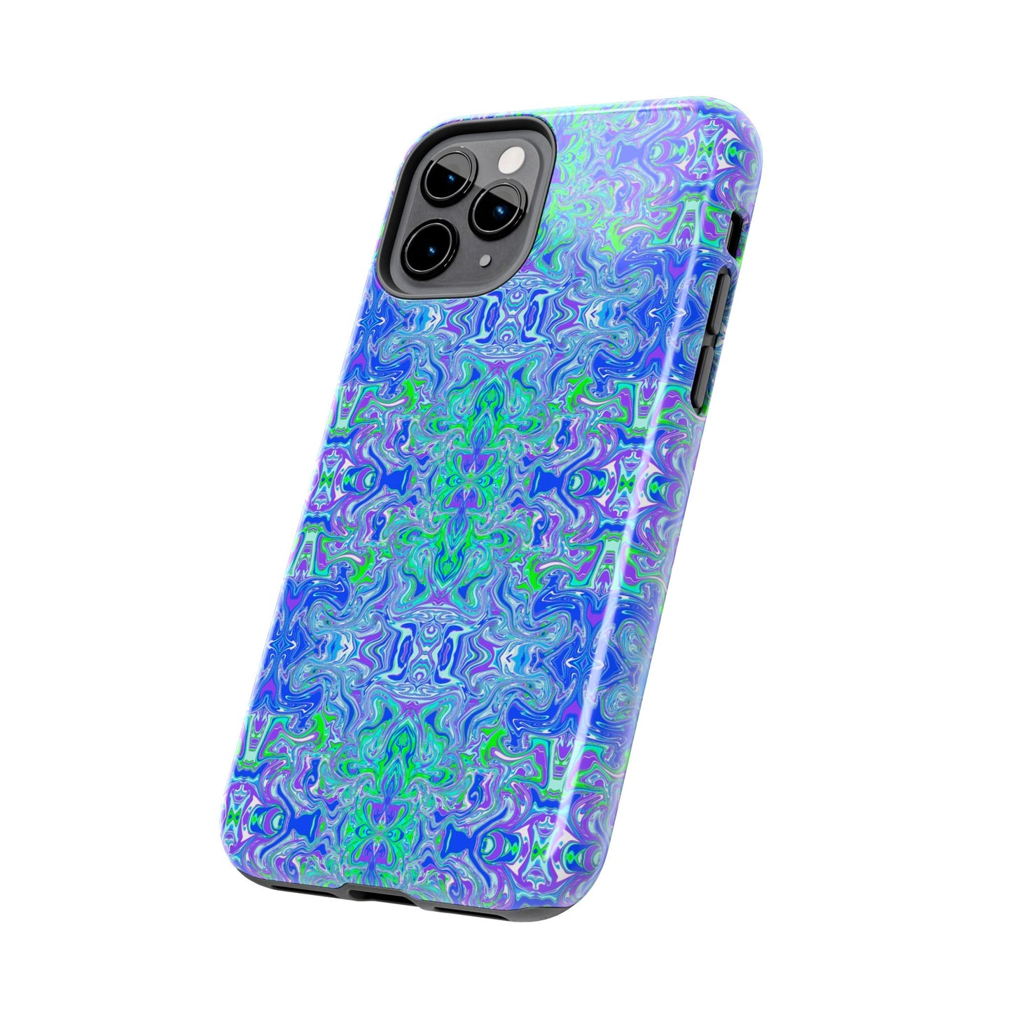 Boho Lavender Garden Tough Phone Cases