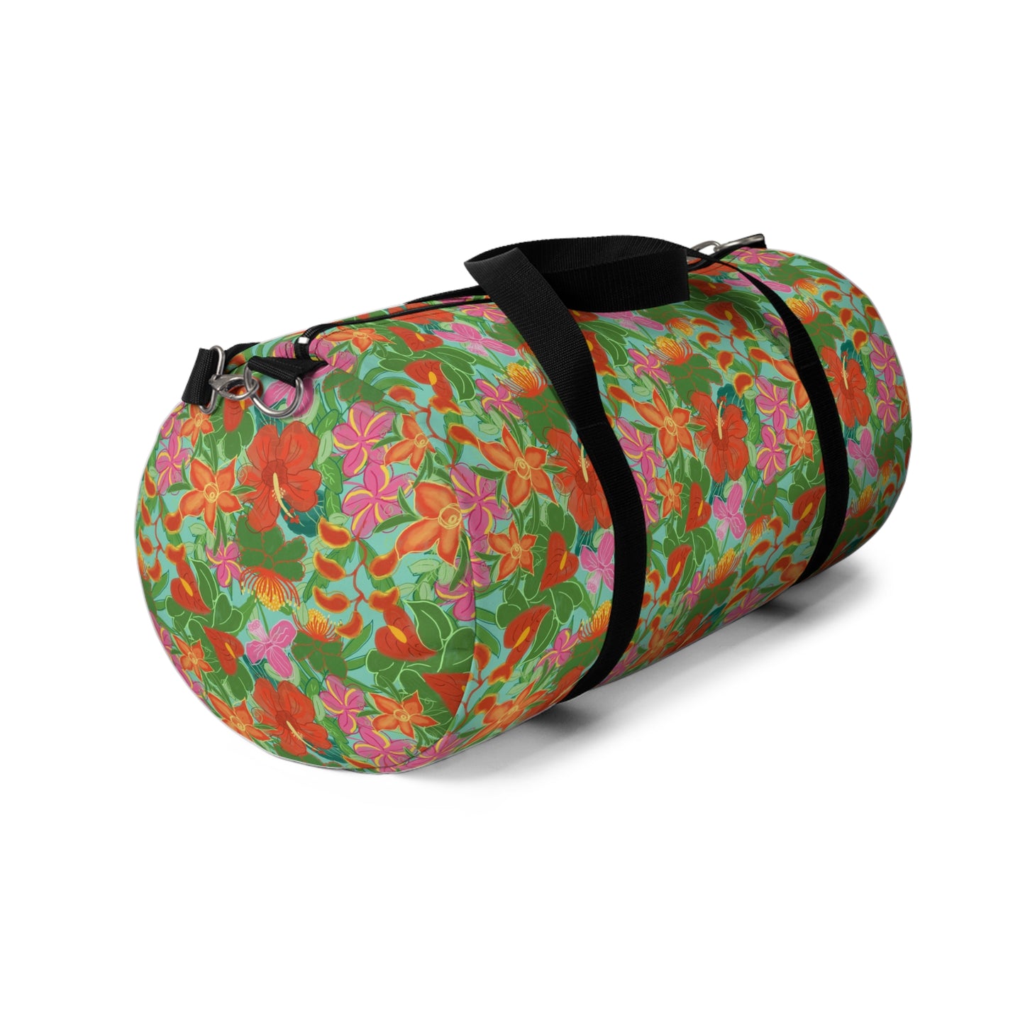 Topical Flowers Duffel Bag