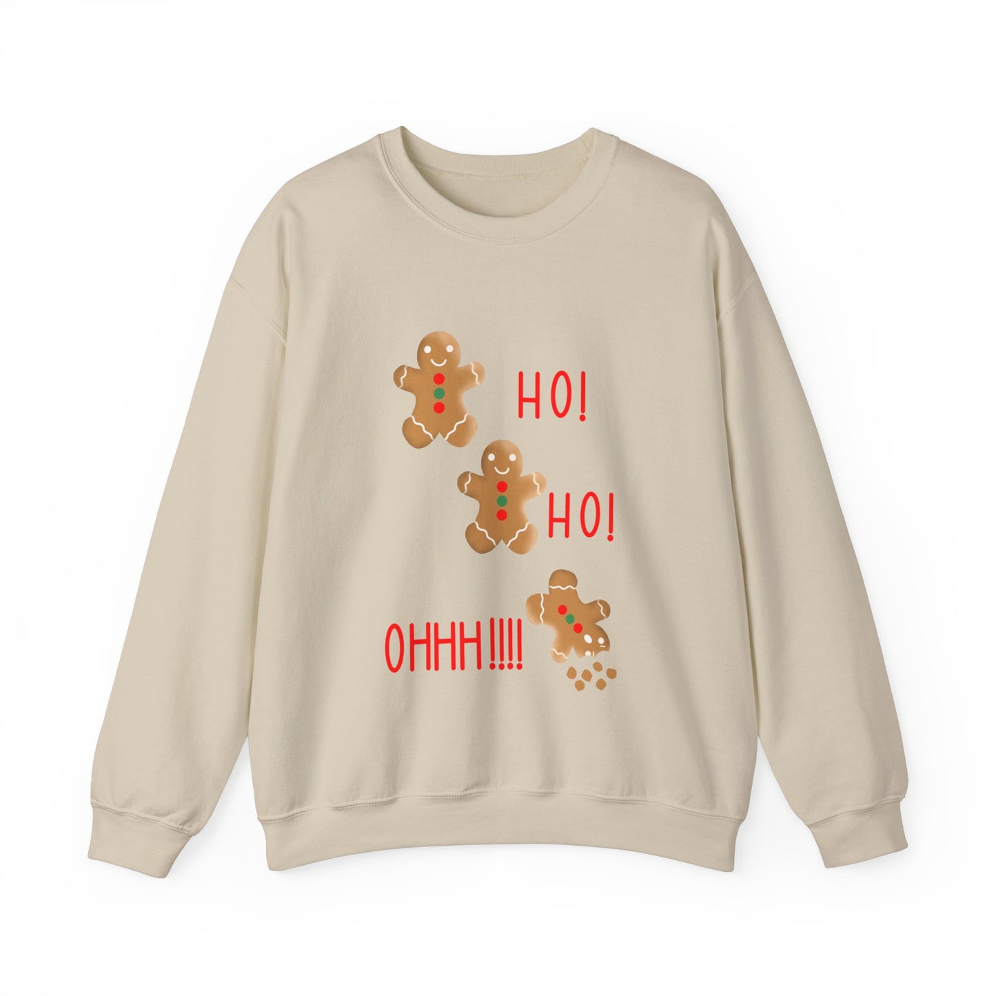 Gingerbread Men & Hearts Unisex Heavy Blend™ Crewneck Sweatshirt