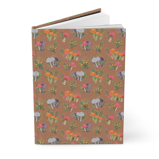 Mushrooms Hardcover Journal Matte