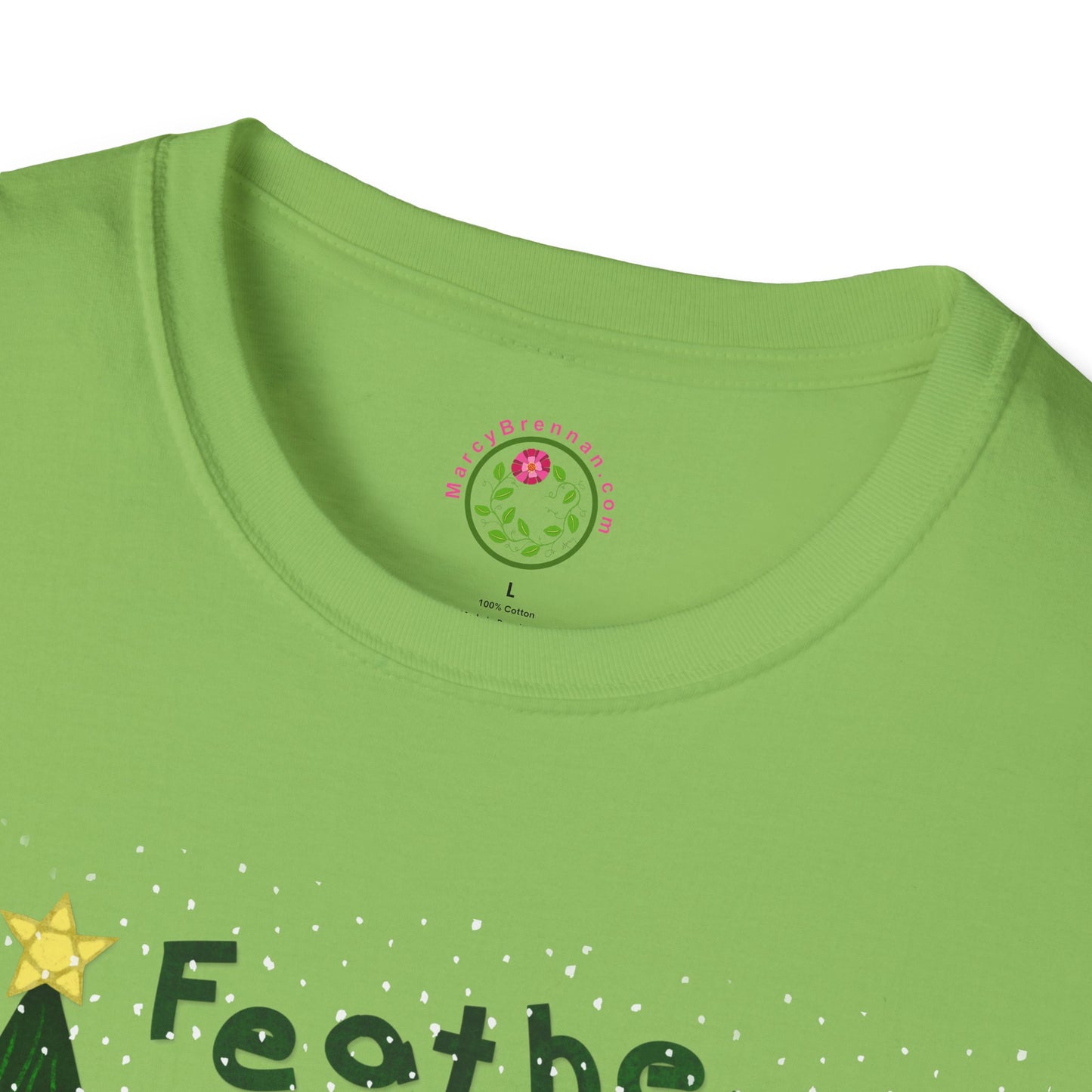 Feathers and Fur Collage Softstyle T-Shirt