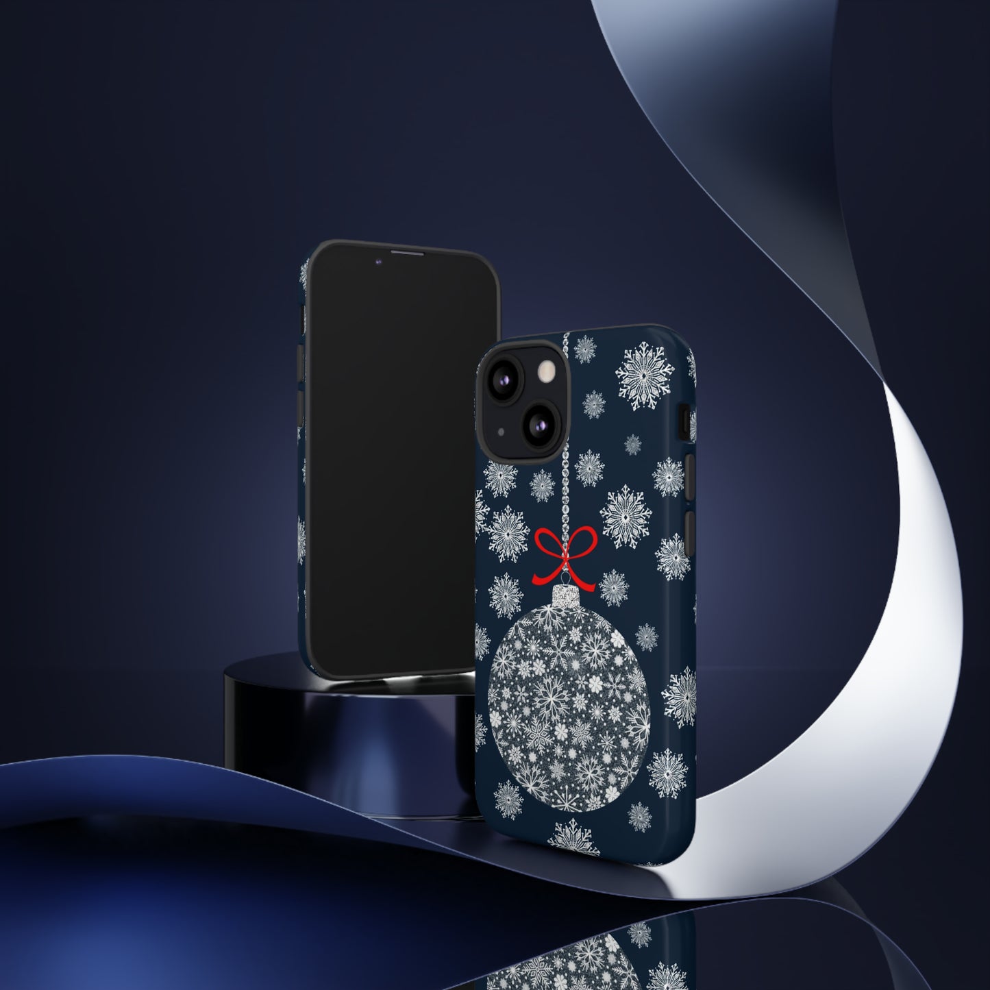 Sparkly Snowflake Bauble Tough Cases - Snowflake Bauble phone case