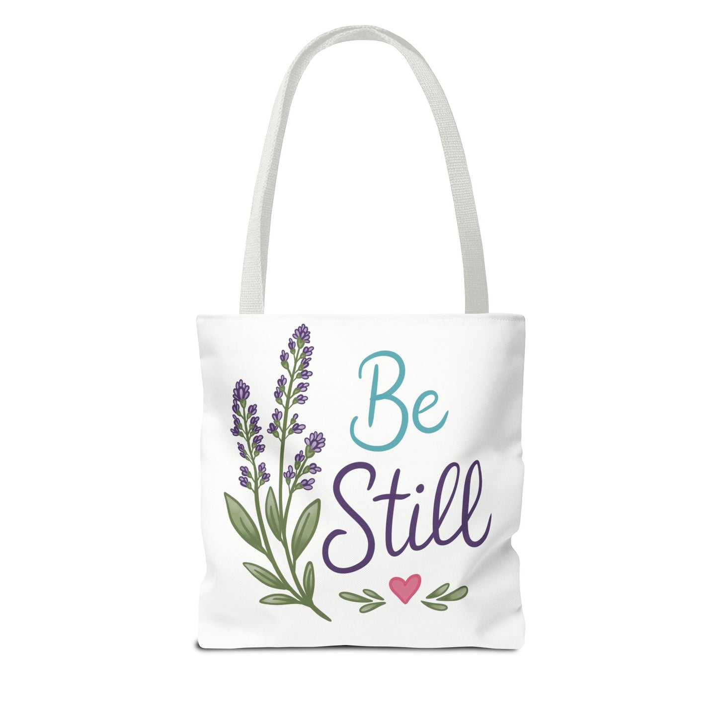Be Still Lavender Tote Bag