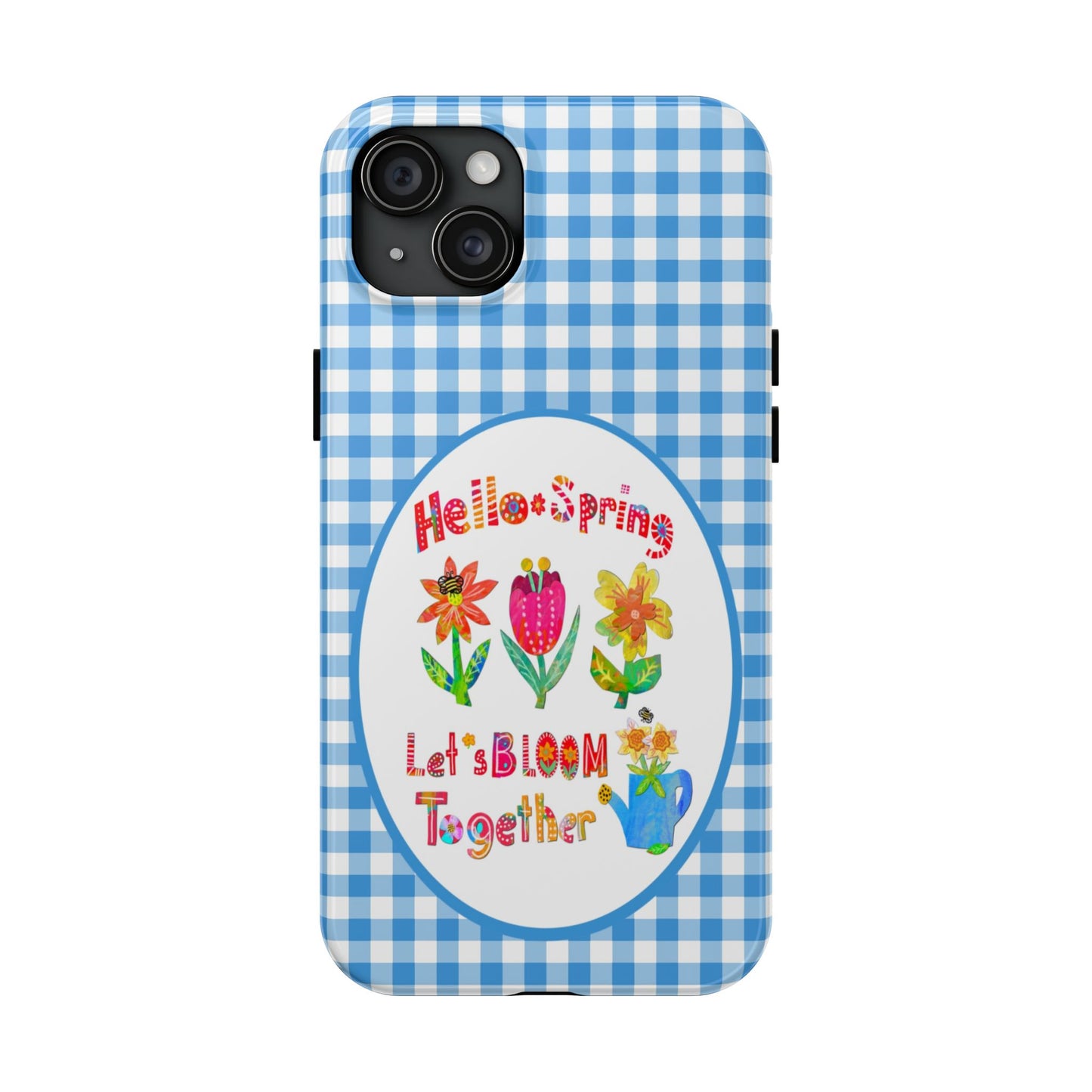 Hello Spring Collage Tough Phone Cases