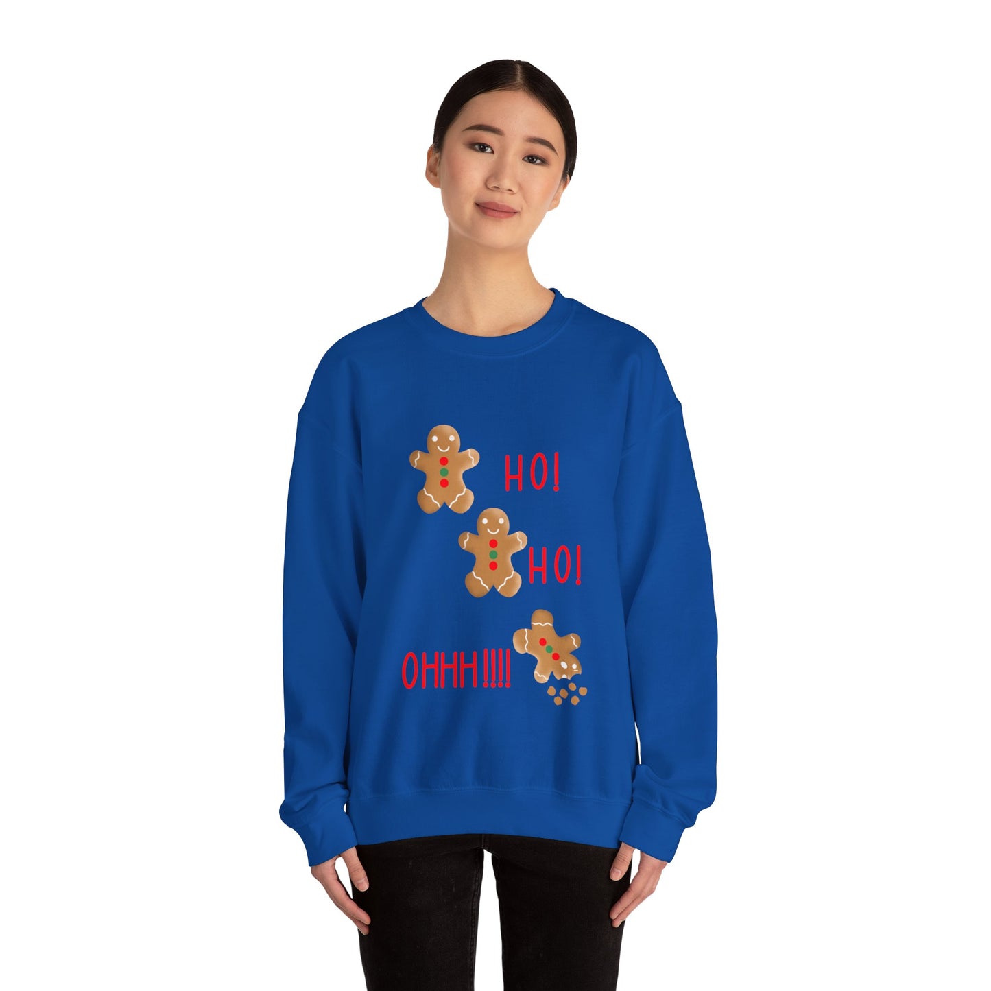 Gingerbread Men & Hearts Unisex Heavy Blend™ Crewneck Sweatshirt