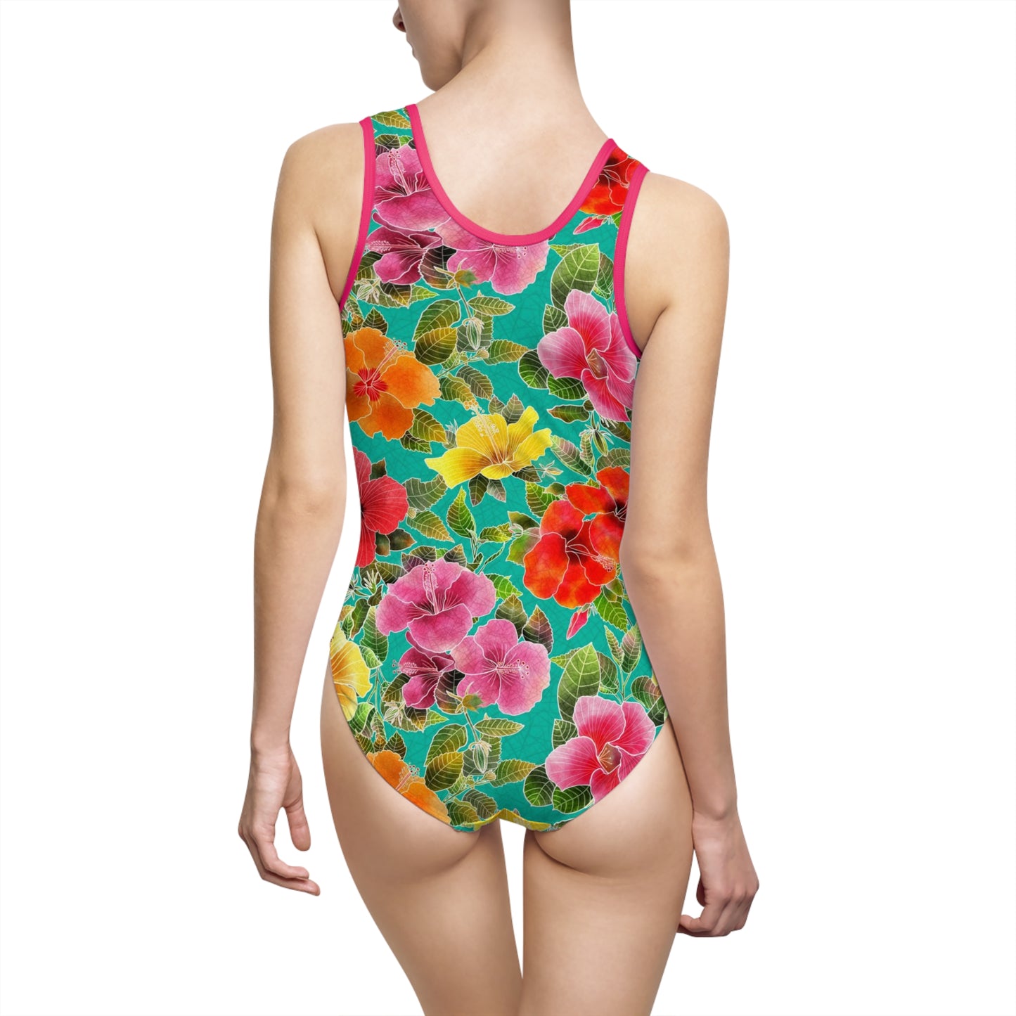 Hibiscus Garden One Piece Women’s Swimsuit