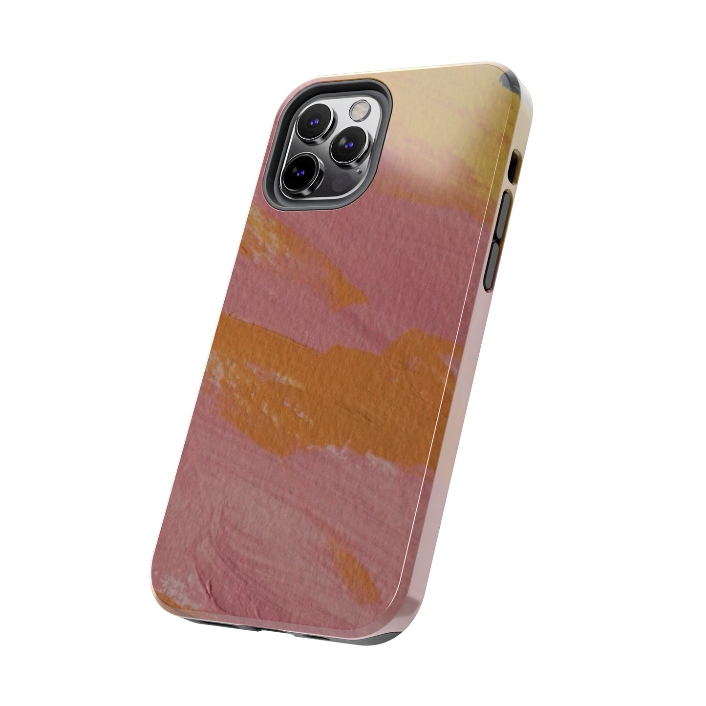 Abstract Pastel Pink Tough Phone Cases