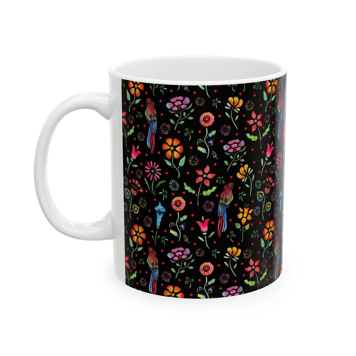 Frida Flowers Ceramic Mug 11oz