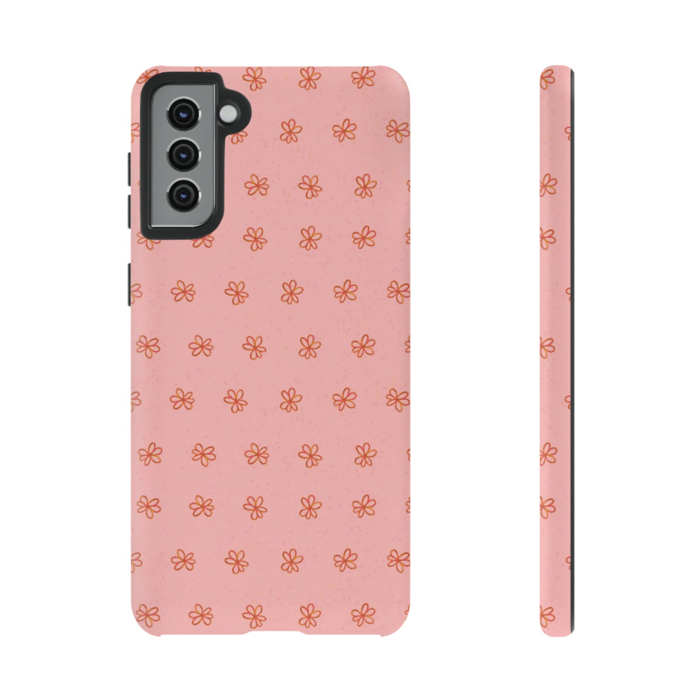 Pink Meadow Flowers Tough Cases